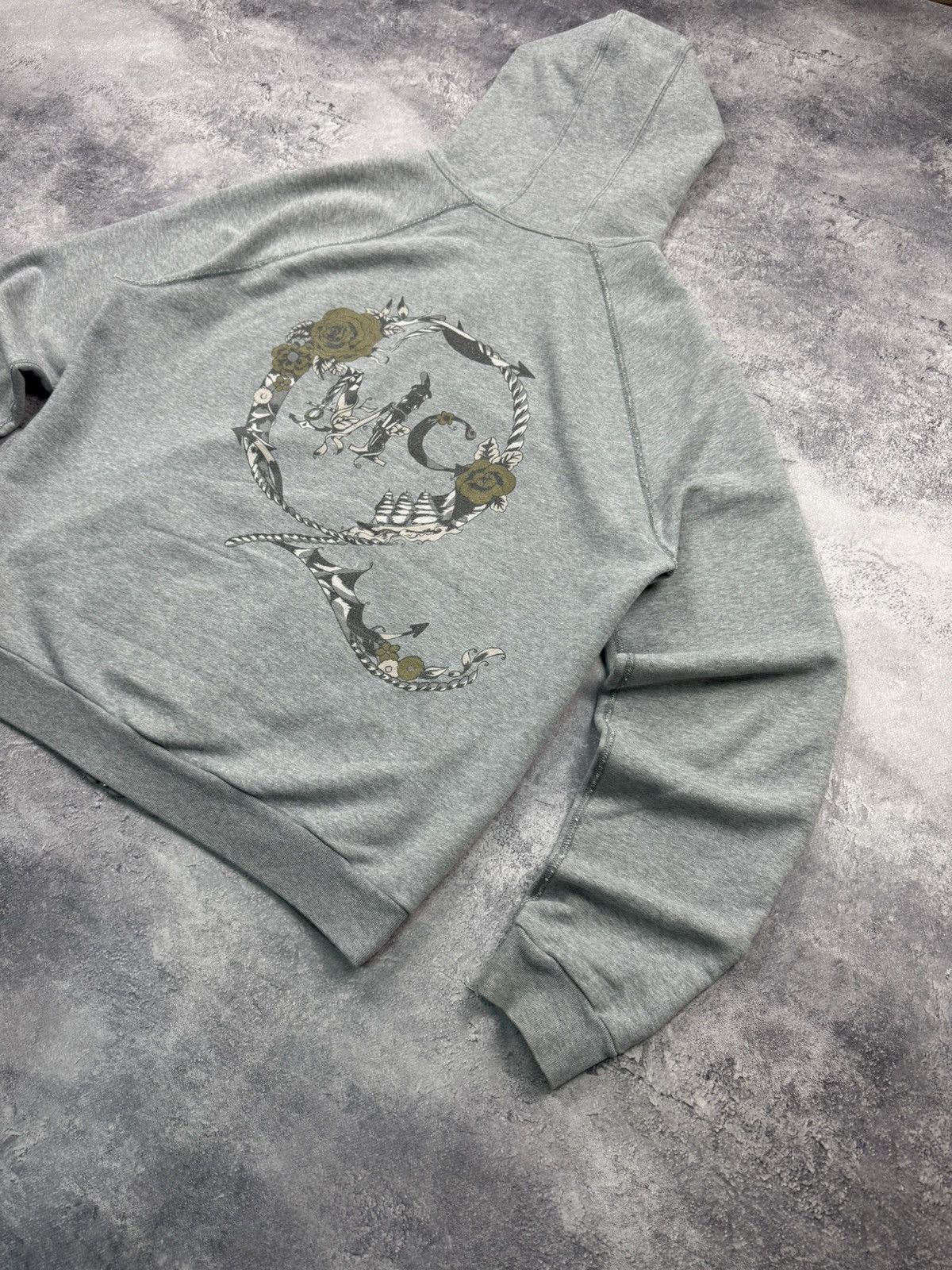 Alexander McQueen Alexander McQueen Grey Zip Up Hoodie Big Logo Authentic Size US XL / EU 56 / 4 - 14 Thumbnail