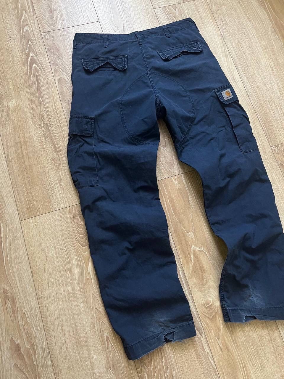 Carhartt Vintage Y2K Carhartt Cargo Pants Ripstop Size 34/32 Size US 34 / EU 50 - 5 Thumbnail