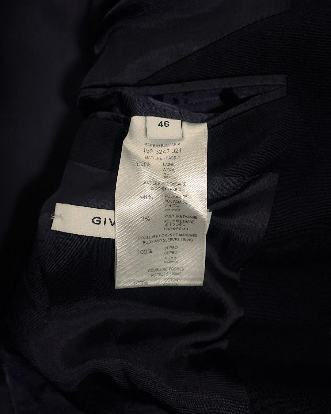 Givenchy SS15 Hybrid Bomber-Lapel Jacket Size US M / EU 48-50 / 2 - 8 Thumbnail