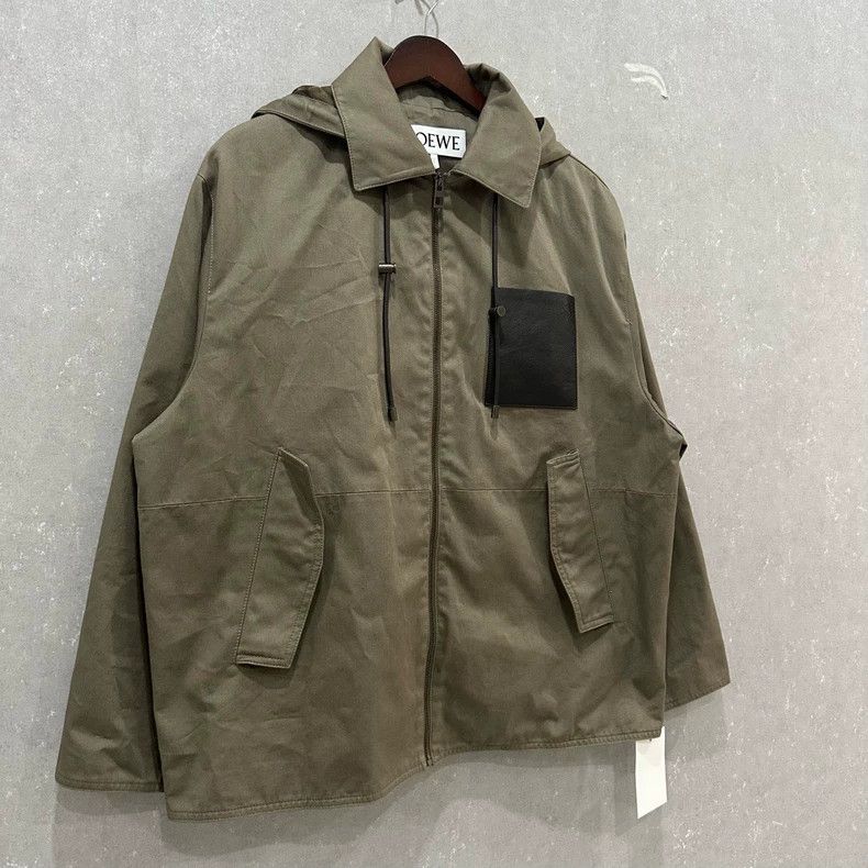 Loewe Loewe Solid color patch lapel pocket loose jacket coat Size M / US 6-8 / IT 42-44 - 3 Thumbnail