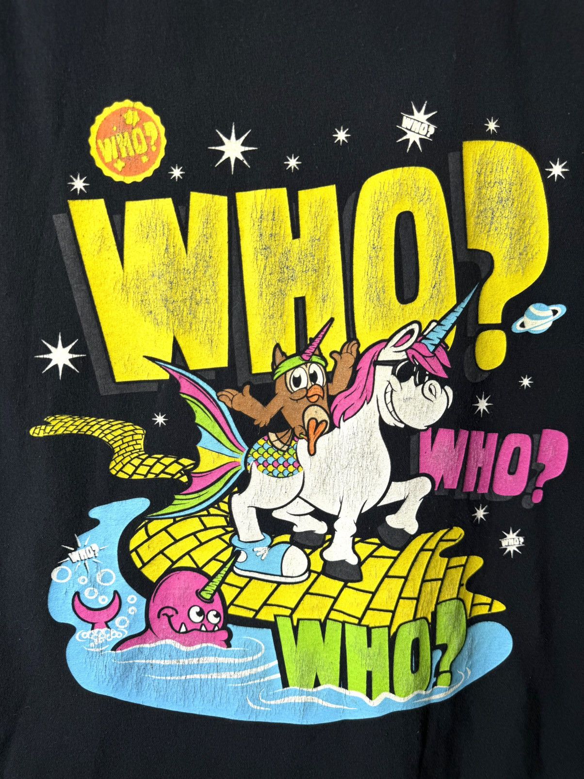 WWE Vintage WWE New Day Thats WHO? WWF T Shirt Wrestling Size US XL / EU 56 / 4 - 3 Thumbnail