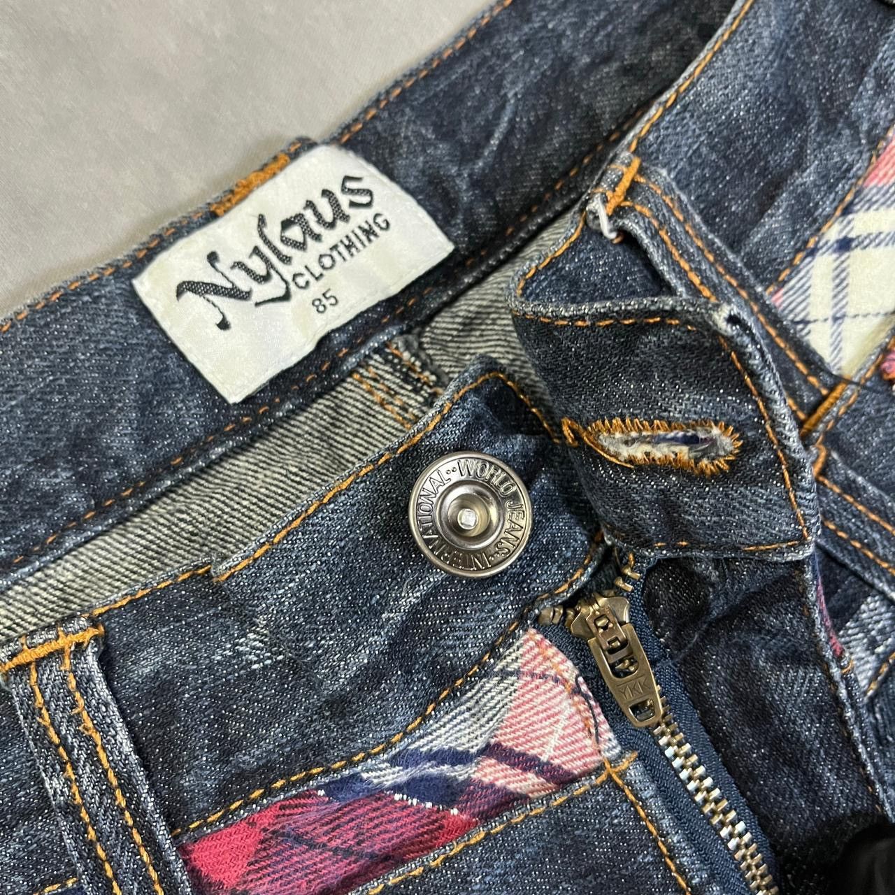 Hysteric Glamour × Undercover 2000s Yohji Cdg 14th Double Waist Denim Jorts y2k Lgb Ifsix Size US 30 / EU 46 - 7 Thumbnail