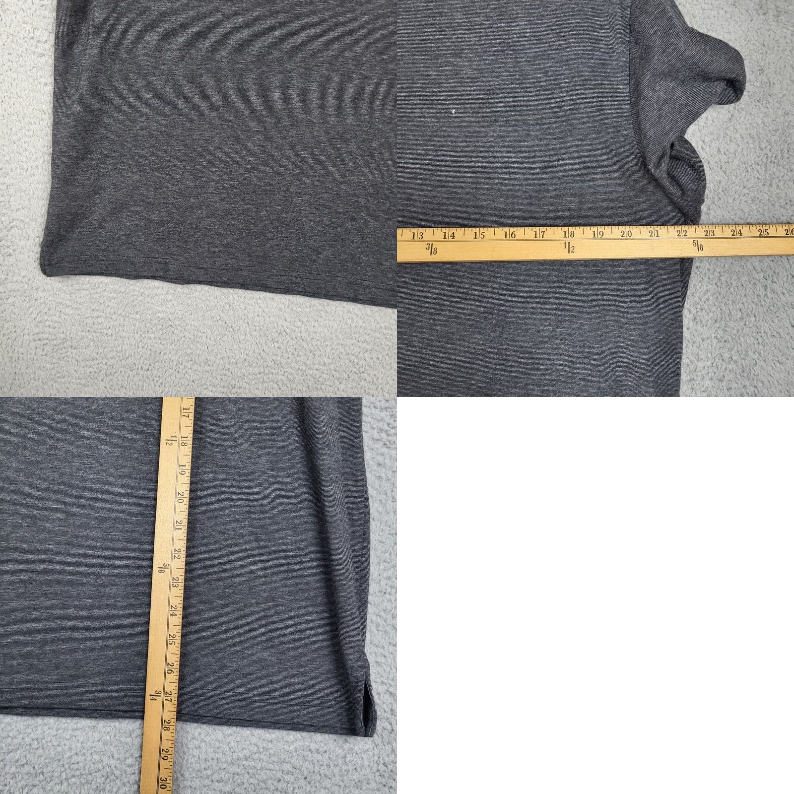 TravisMathew Travis Mathew Polo Shirt Mens Regular Short Sleeve Gray Cotton Polyester Size L Size US L / EU 52-54 / 3 - 8 Thumbnail