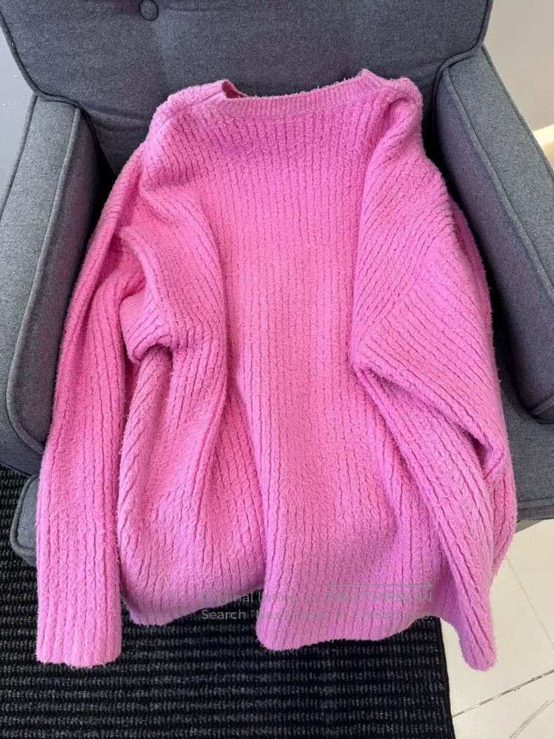 Balenciaga Balenciaga Pink Sweater Size US S / EU 44-46 / 1 - 2 Thumbnail