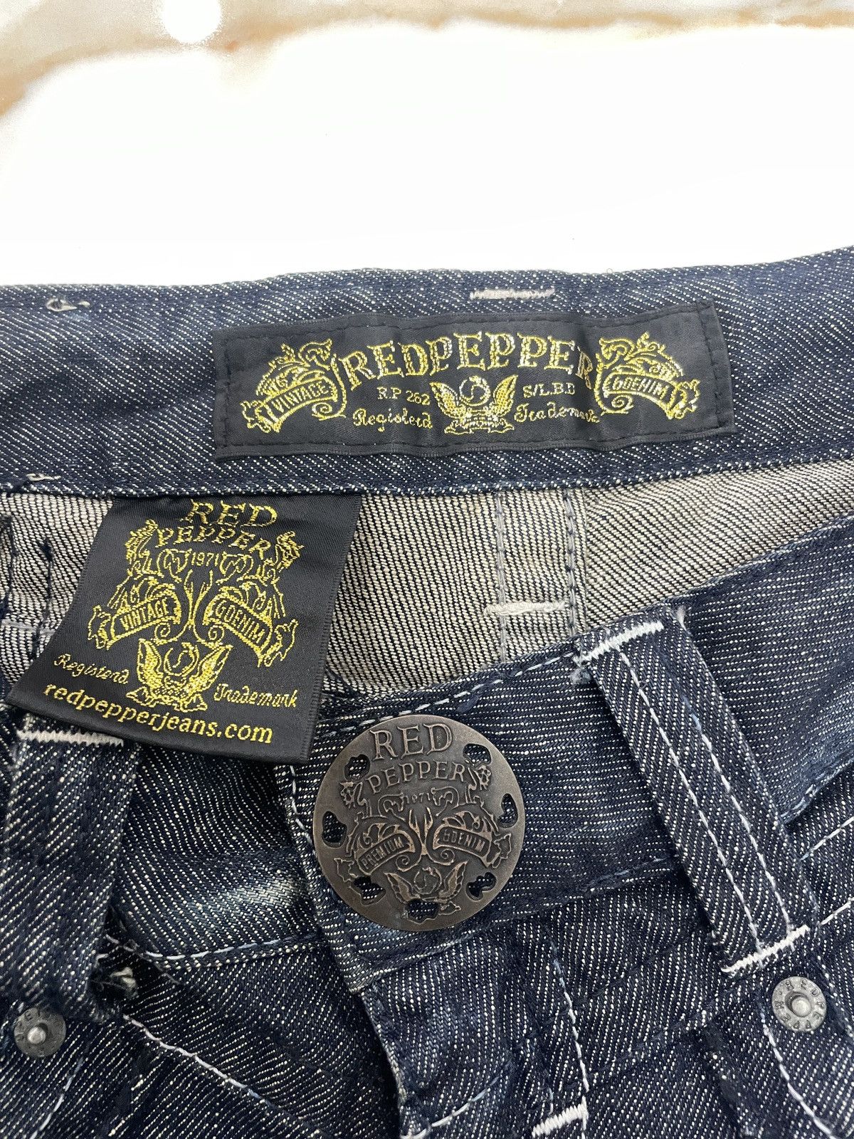 Vintage red pepper jeans Size 26" / US 2 / IT 38 - 1 Thumbnail