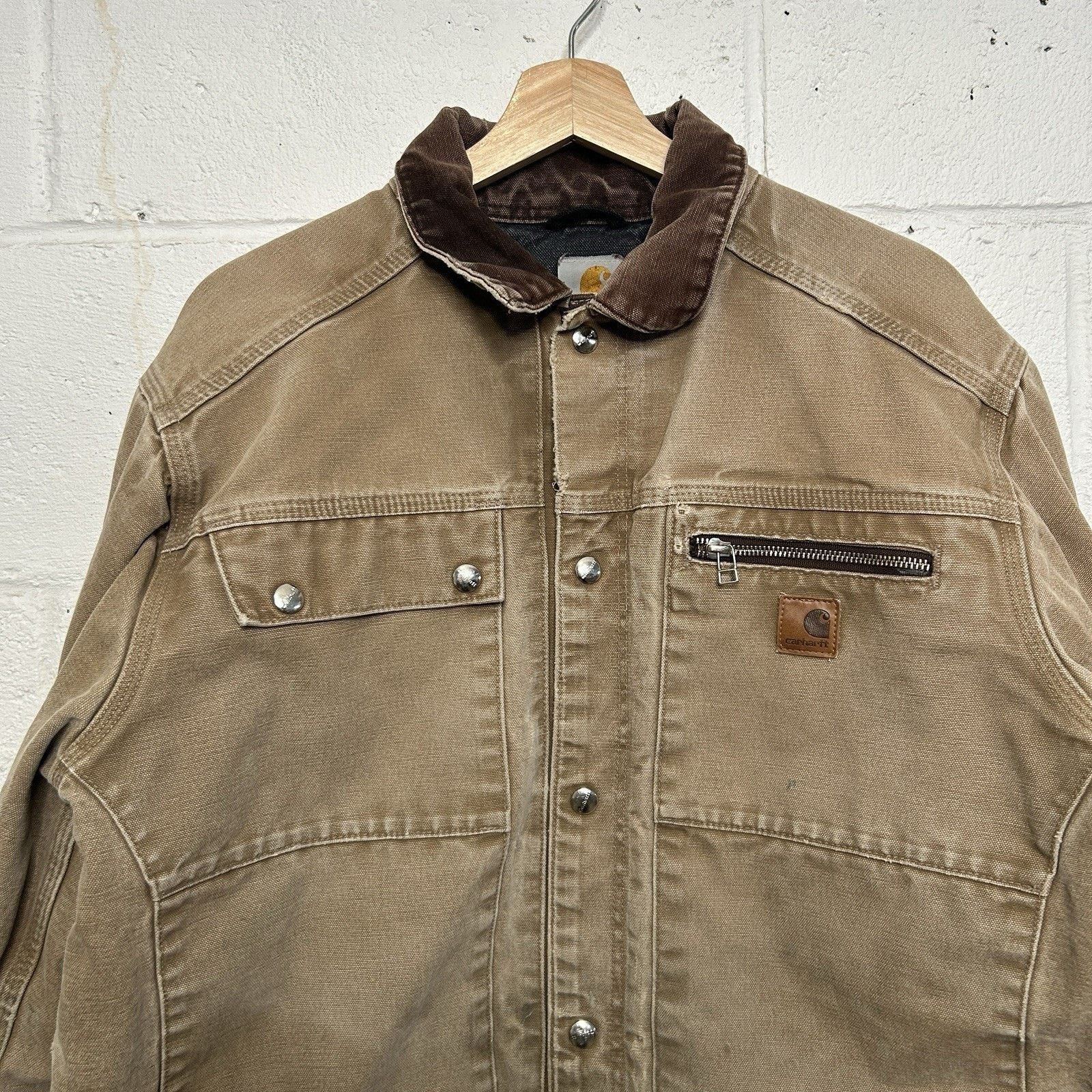 Carhartt Y2K Carhartt Multi-Pocket Jacket “Frontier Brown” J285 FRB Size US L / EU 52-54 / 3 - 3 Thumbnail