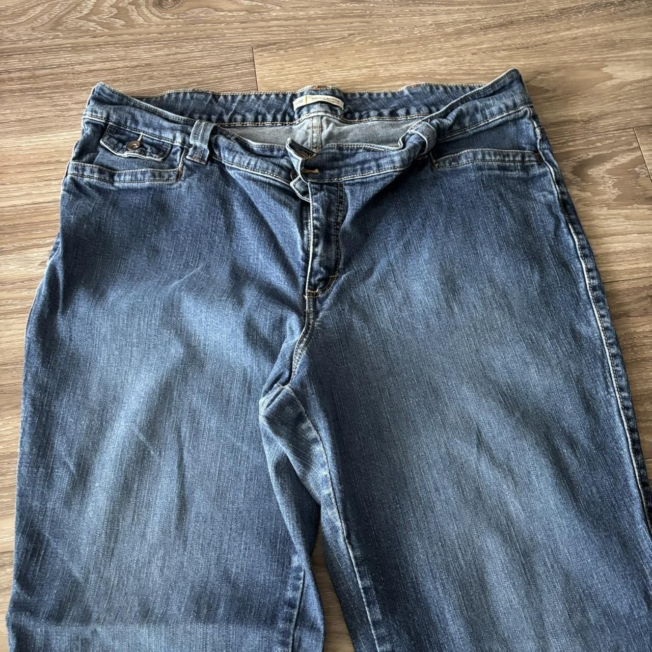 Vintage Crazy Vintage Y2K/2000s Baggy Medium Wash Skater Denim Jeans! 40x30 Size US 40 / EU 56 - 5 Thumbnail