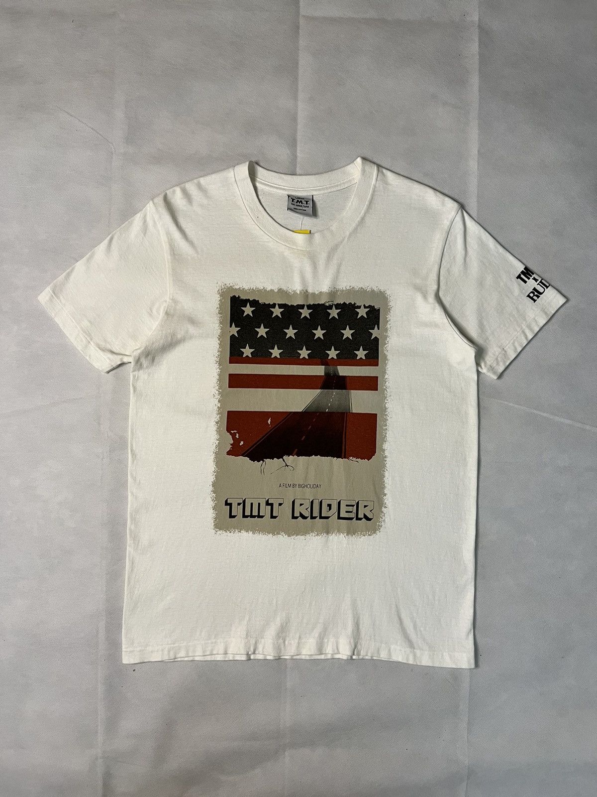 Japanese Brand Vintage Japanese Brand Tmt Rider X Rudo Tees Size US L / EU 52-54 / 3 - 1 Thumbnail