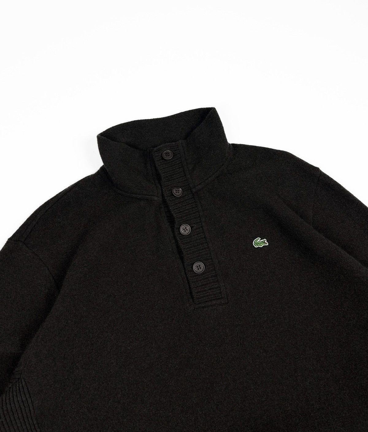 Lacoste × Vintage Vintage LACOSTE brown wool sweater Size US XL / EU 56 / 4 - 6 Thumbnail