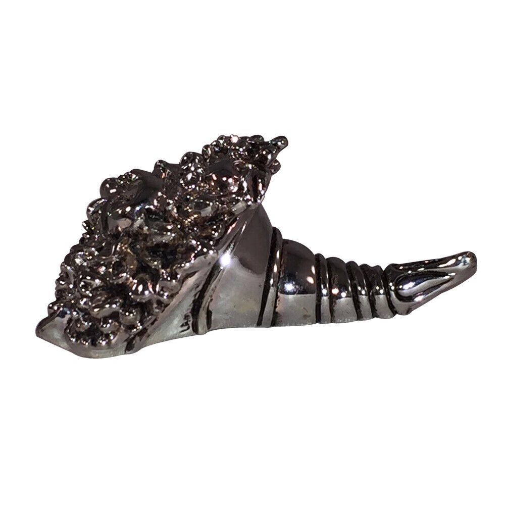 Designer Sterling Silver Plated Horn of Plenty Figurine Size ONE SIZE - 2 Thumbnail