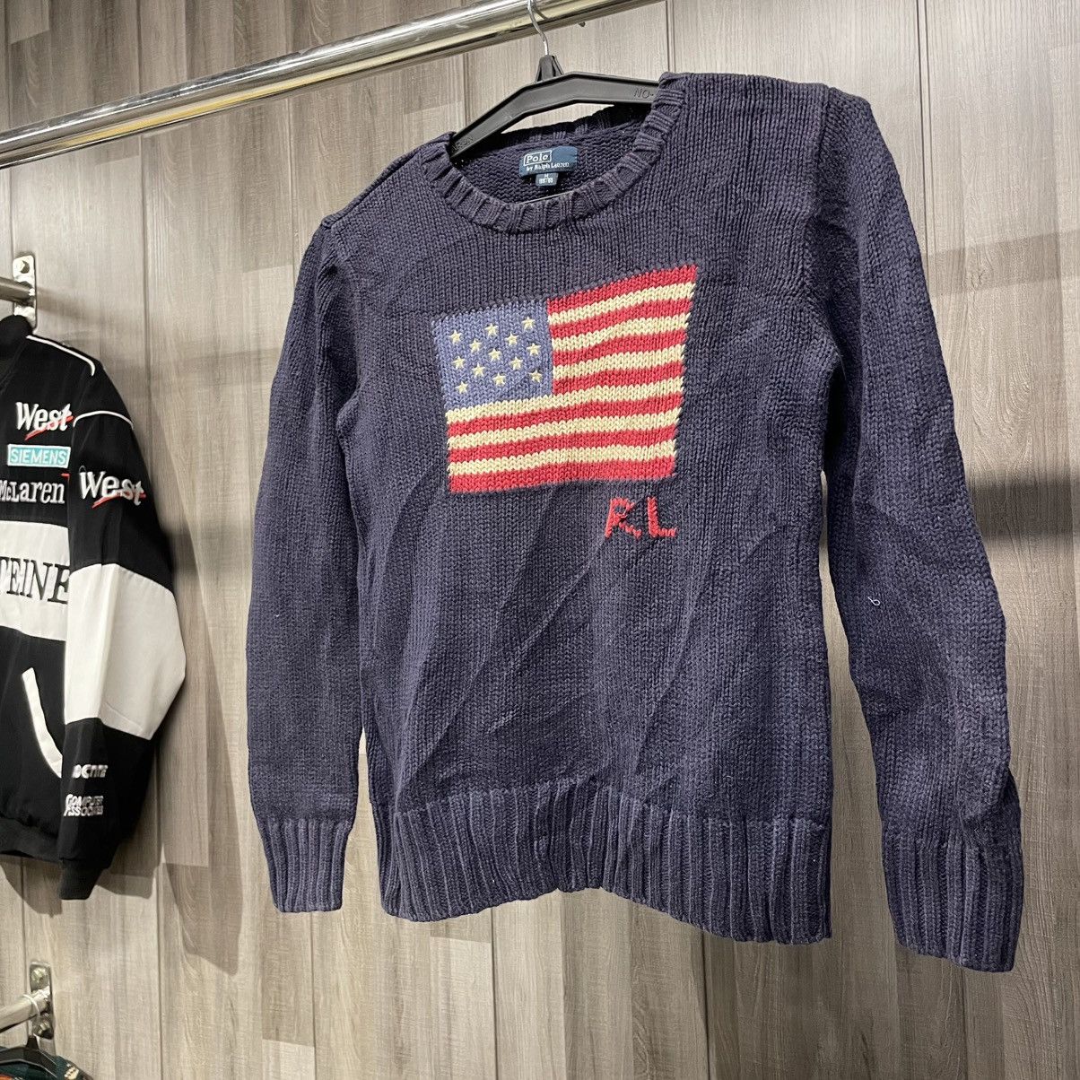 Polo Ralph Lauren Polo Ralph Lauren American Flag Sweater Size US M / EU 48-50 / 2 - 2 Thumbnail