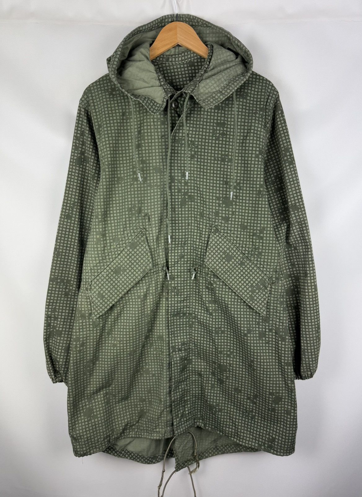 Other US Army VTG Night Camouflage Desert Military Parka Jacket Size US S / EU 44-46 / 1 - 1 Thumbnail