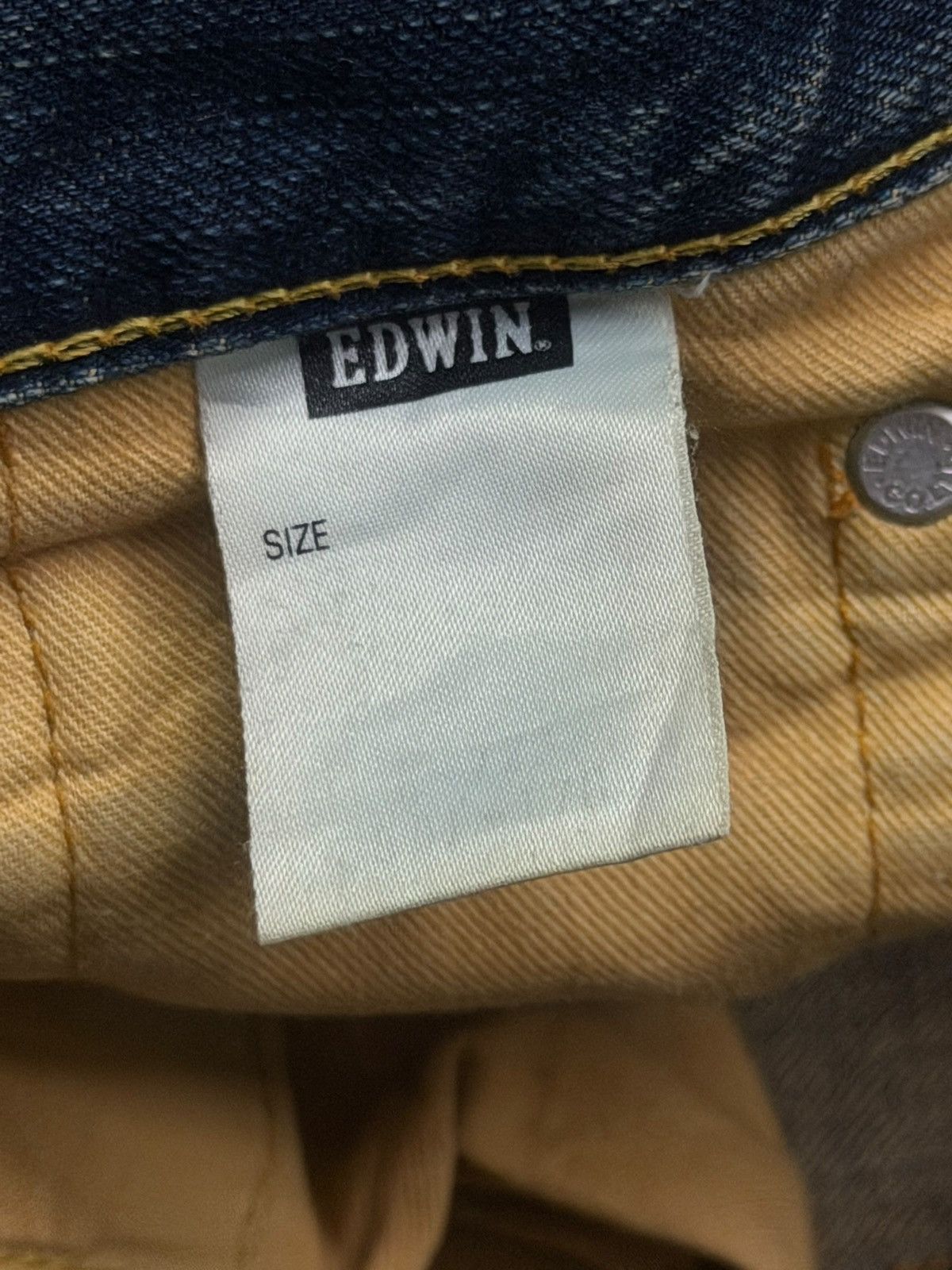 Edwin Vintage 00s Edwin 504 Japan, Vintage Faded Denim Jeans | W34 Size US 34 / EU 50 - 12 Thumbnail