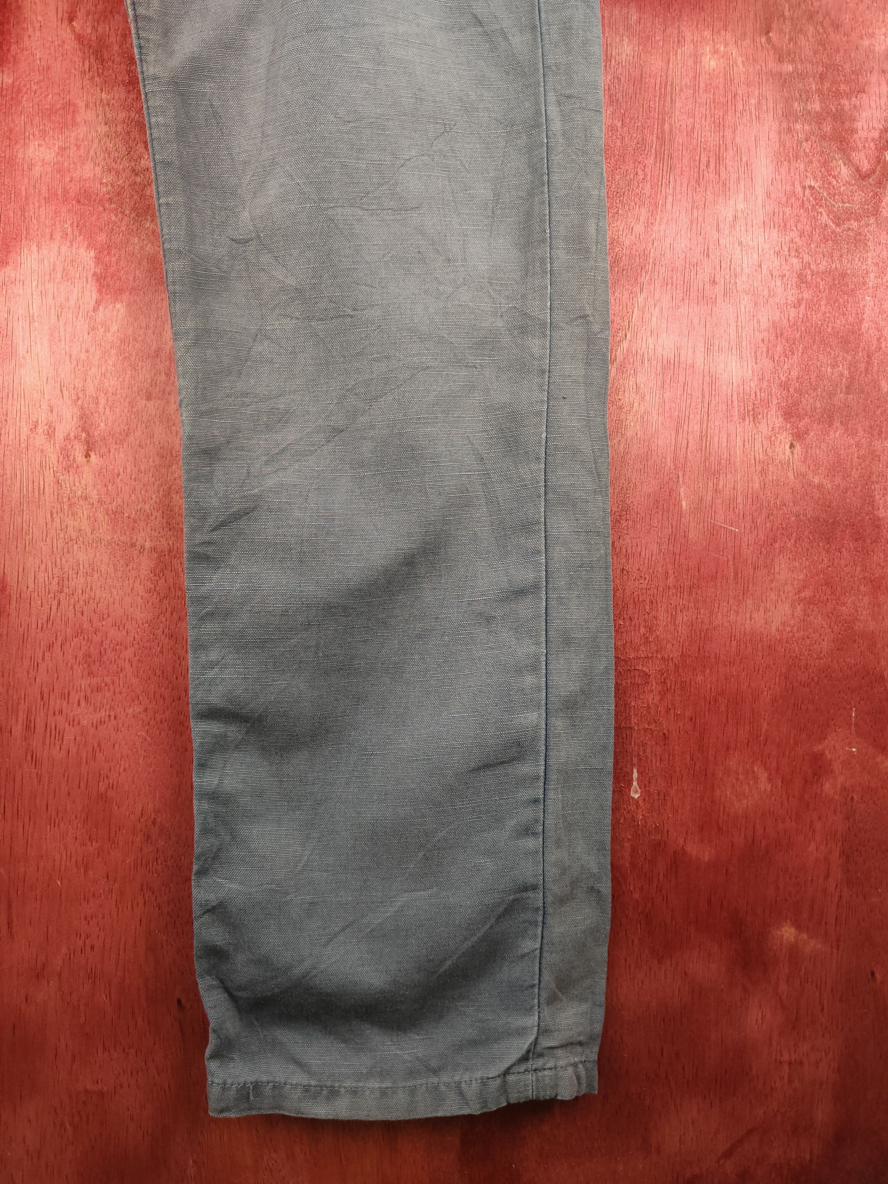 Uniqlo VINTAGE Japanese faded blue Trousers Casual Pants N#S2929 Size US 33 - 5 Thumbnail
