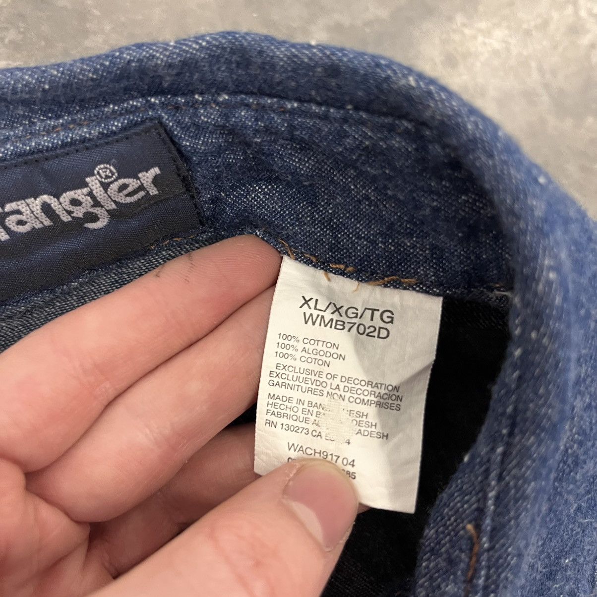 Vintage × Wrangler Crazy vintage wrangler Jean Pearl snap button up XL denim Size US XL / EU 56 / 4 - 2 Thumbnail
