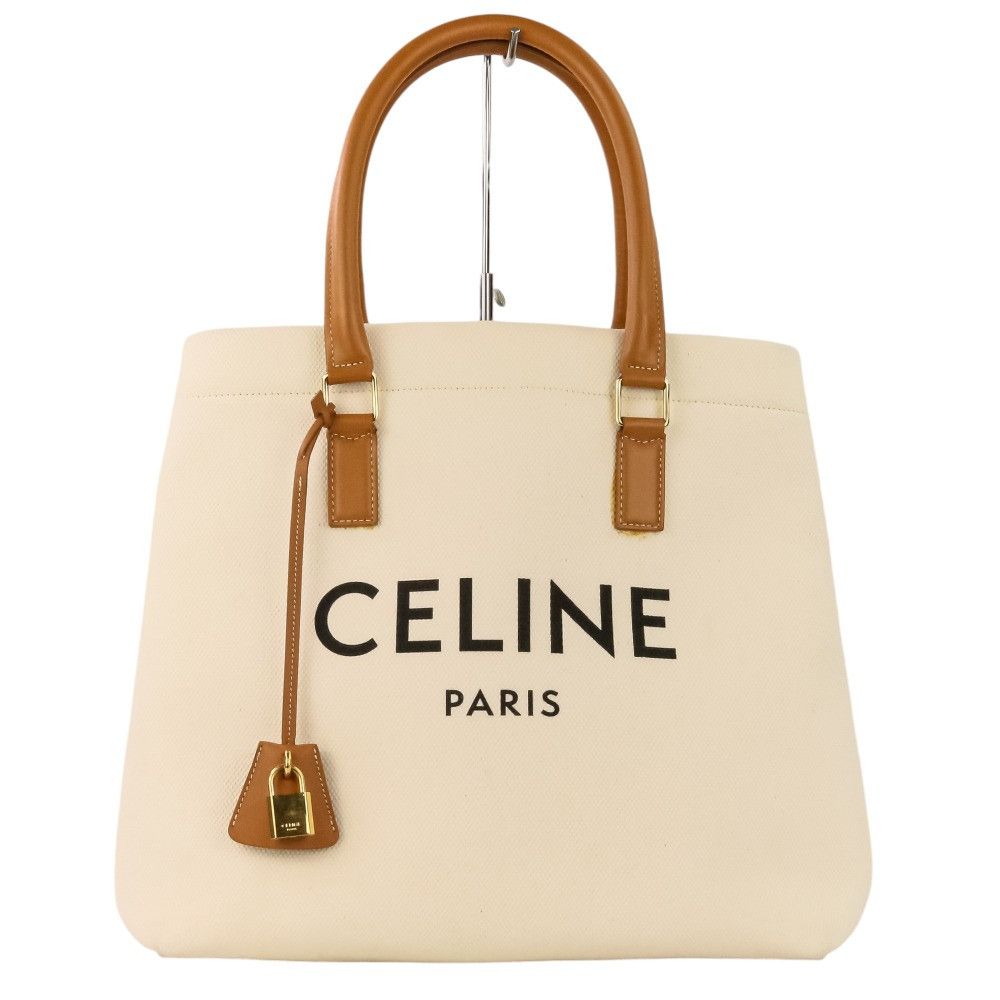 Celine Celine Celine Horizontal Cabas Leather Tote Bag Leather Tote Bag DUTY FREE for USA Size ONE SIZE - 1 Thumbnail