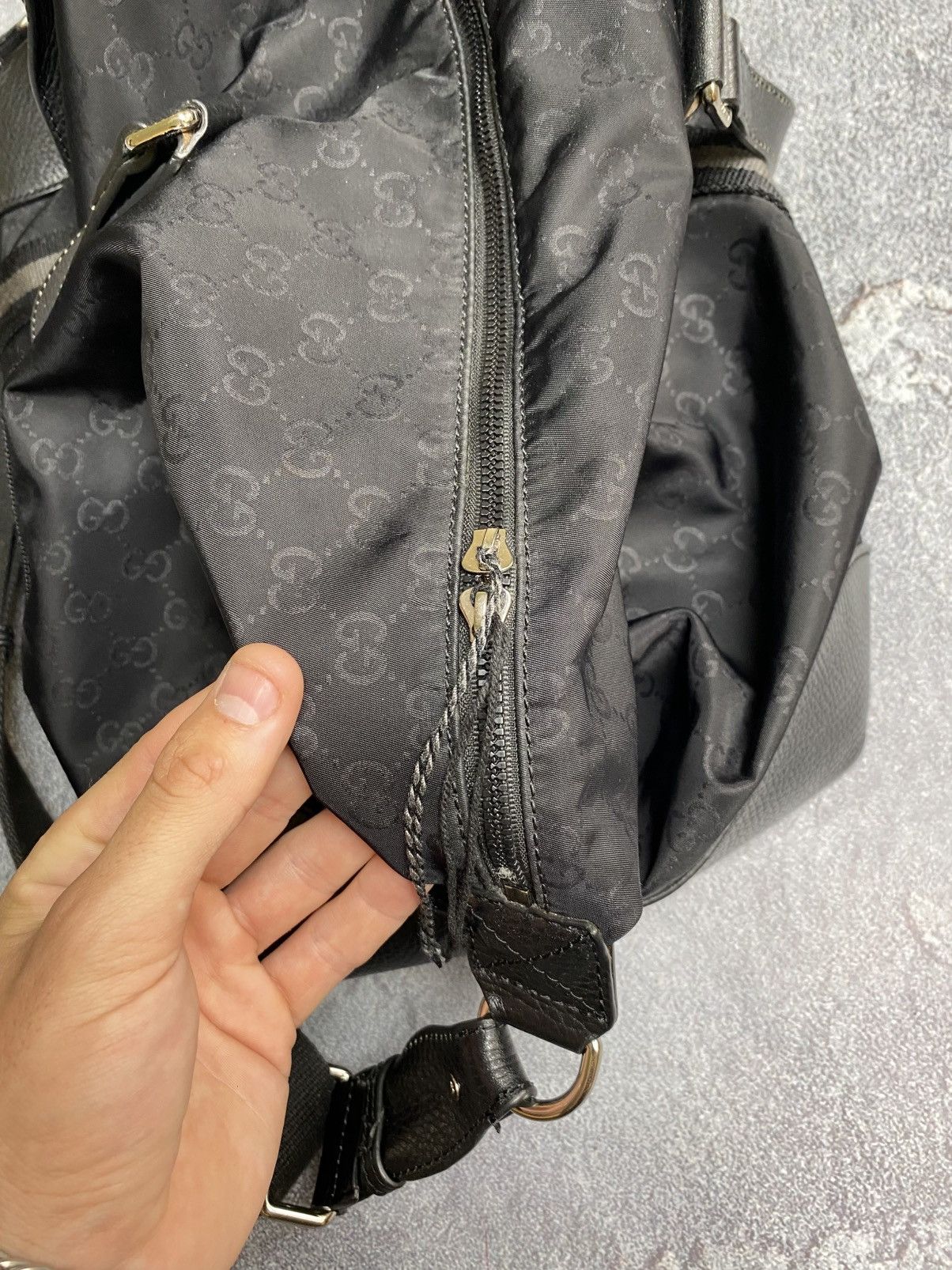 Gucci Gucci GG Supreme Canvas Duffle Bag XL Size ONE SIZE - 7 Thumbnail