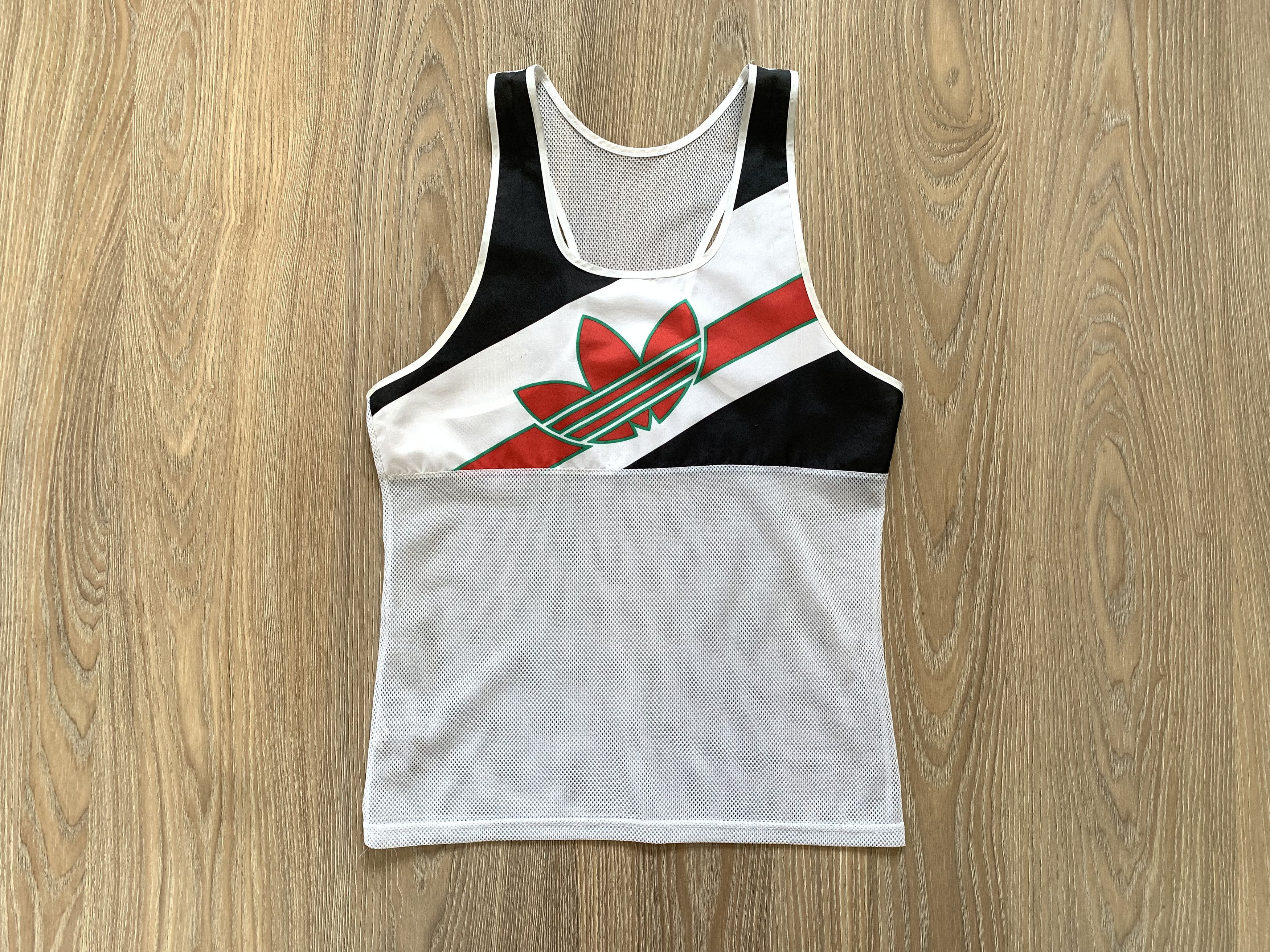Adidas × Vintage Rare Adidas West Germany Big Logo Retro Sprinter Tank Top Size US XS / EU 42 / 0 - 2 Thumbnail