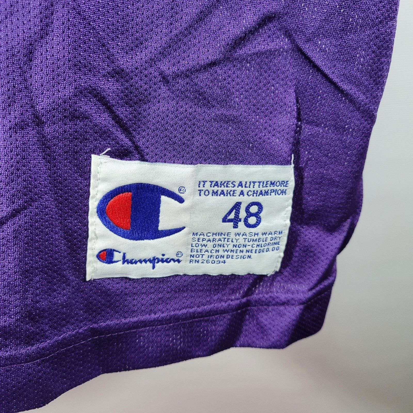Champion Vintage Champion John Stockton Utah Jazz #12 NBA Jersey 48 Size US XL / EU 56 / 4 - 3 Thumbnail