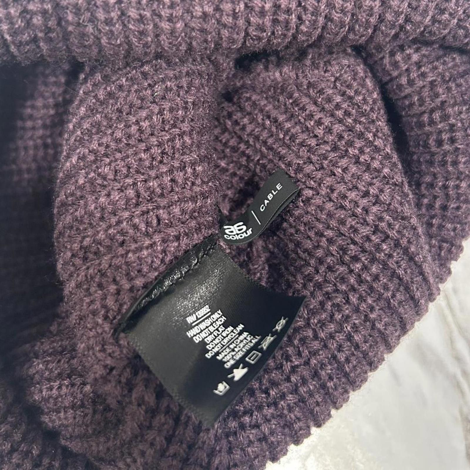 Other Wasteland Society Knit Beanie Size ONE SIZE - 4 Thumbnail