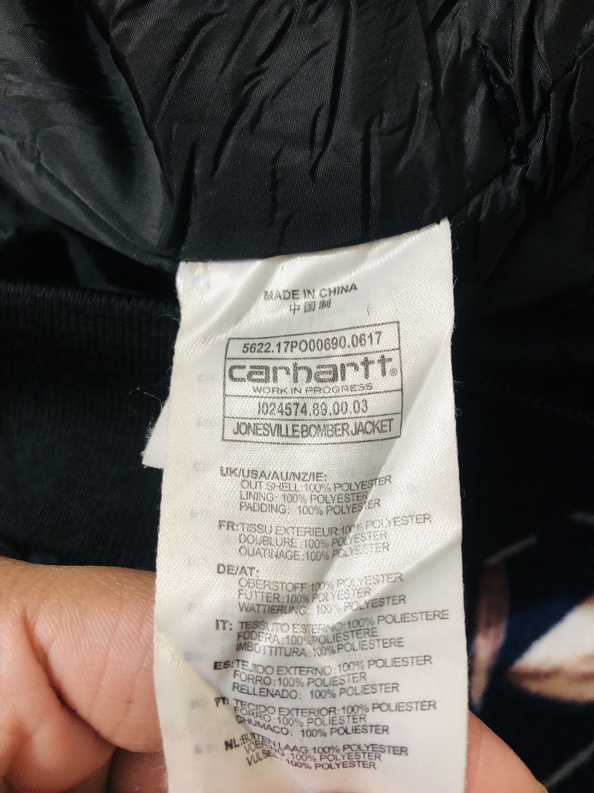 Carhartt Wip Carhartt WIP Jonesville Bomber Jacket Sherpa Fleece Size L Size US L / EU 52-54 / 3 - 8 Thumbnail