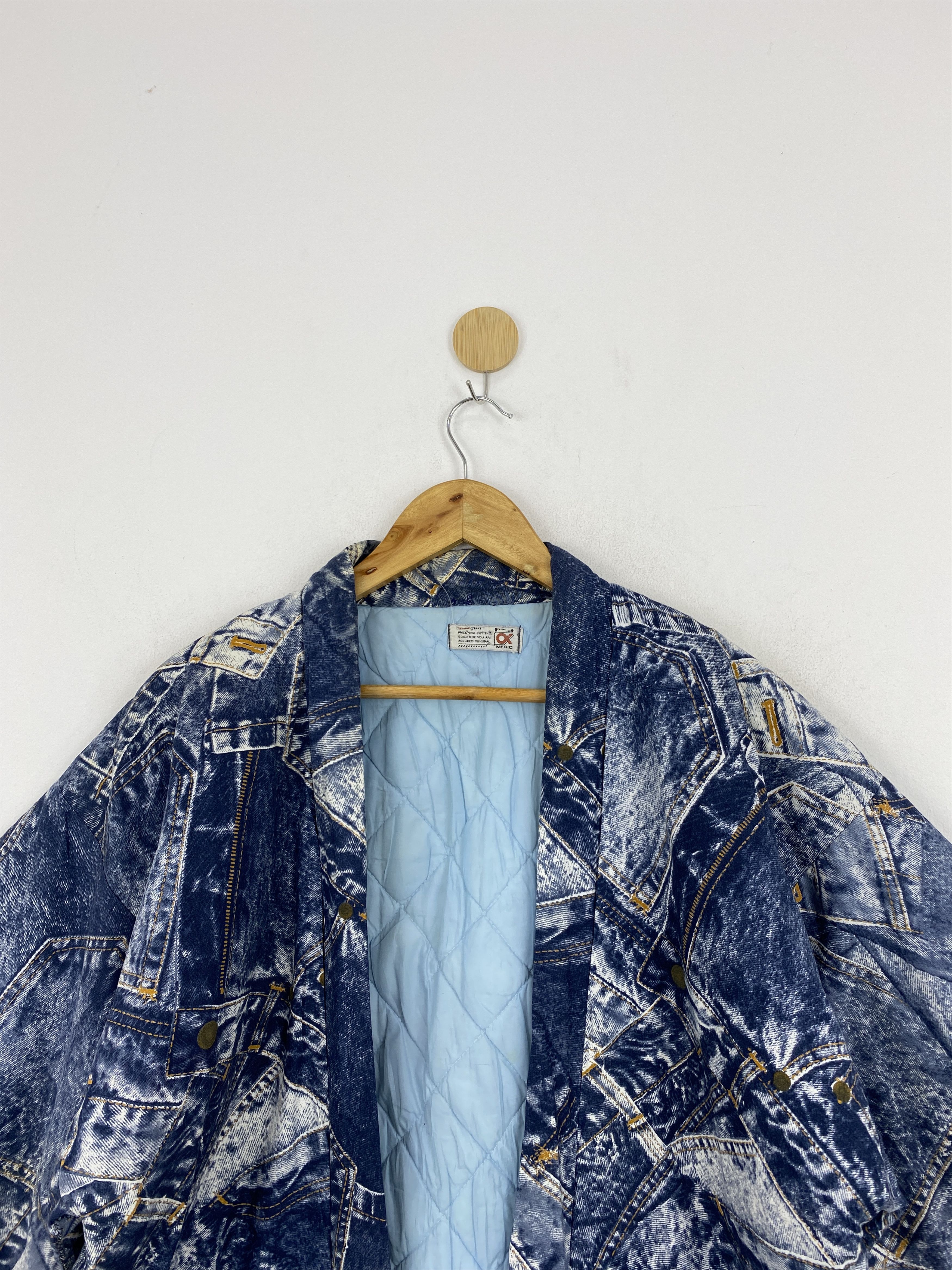Japanese Brand × Vintage Vintage Meric Temptation All Over Printed Kimono Robe JA0128 Size US L / EU 52-54 / 3 - 3 Thumbnail