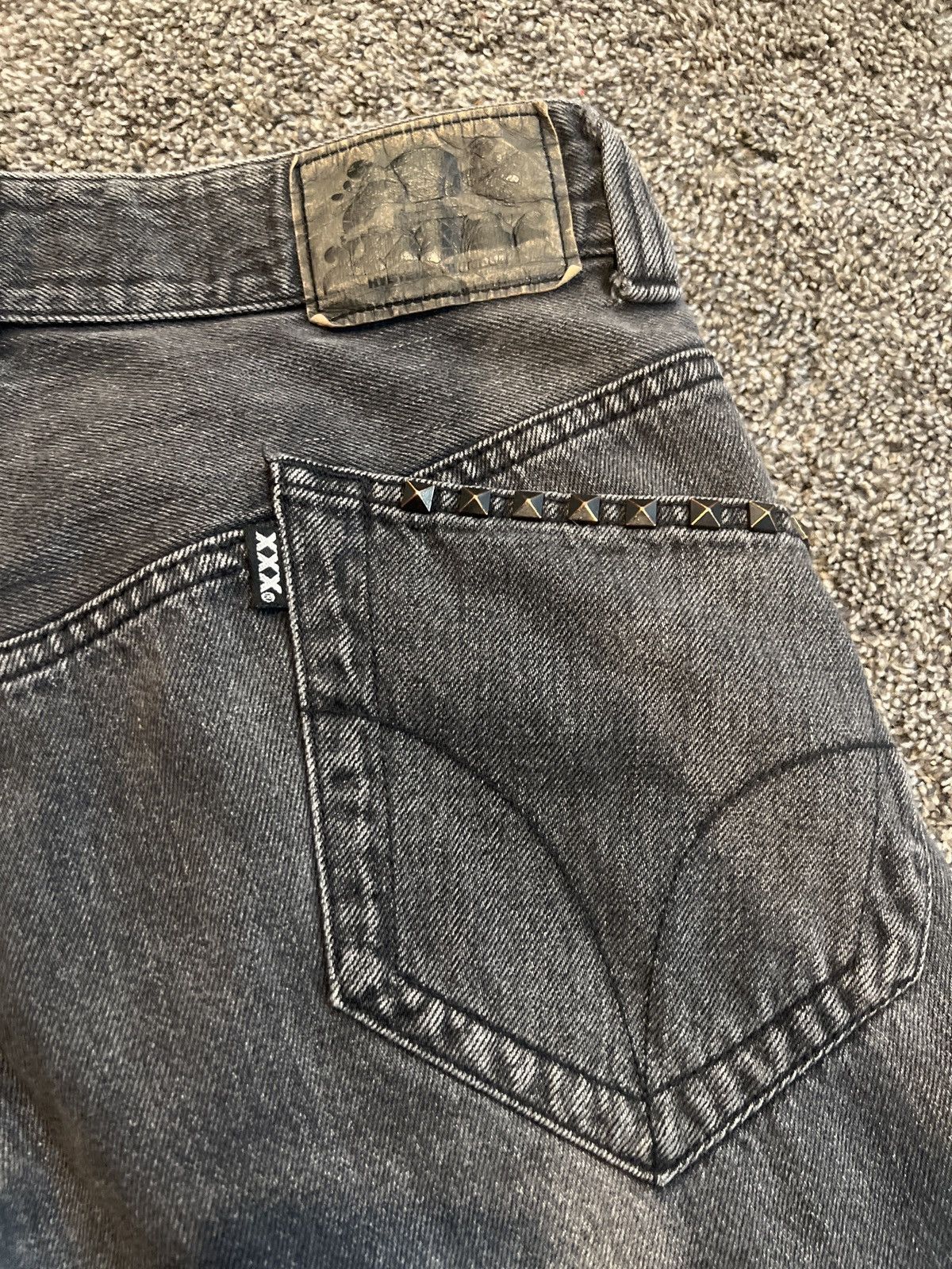 Hysteric Glamour 90’s hysteric galmor studded denim Size US 30 / EU 46 - 4 Thumbnail
