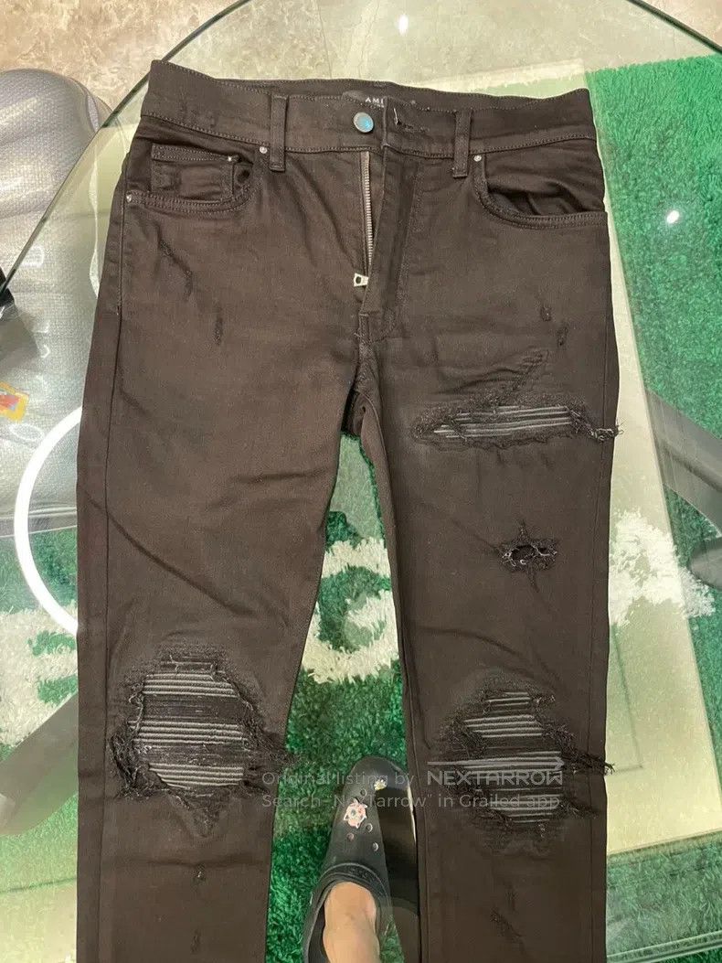 Amiri Amiri Size 29 Black jeans Size US 29 - 1 Thumbnail