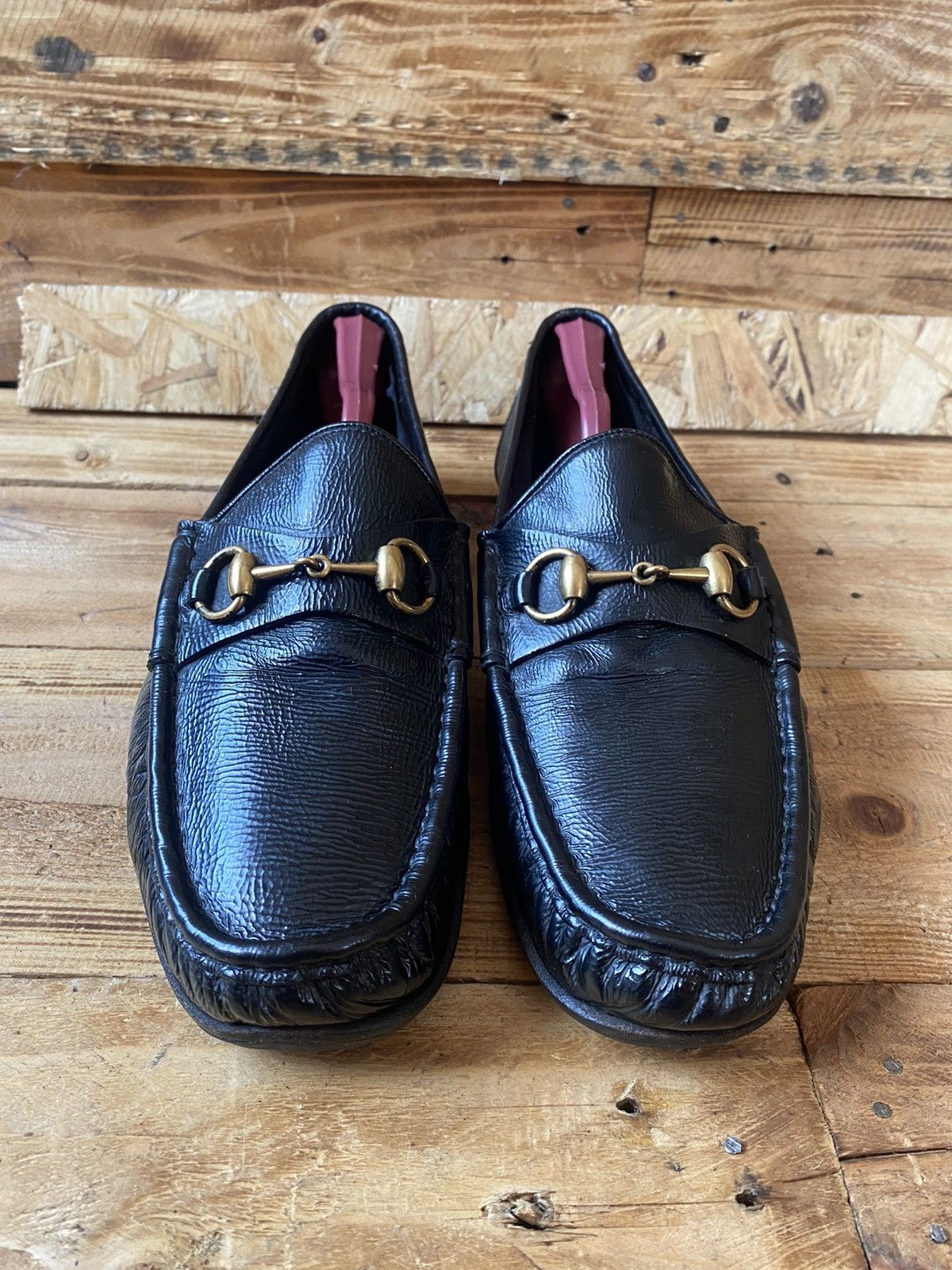 Gucci Gucci 1953 horsebit black patent leather loafers UK 9 Size US 10 / EU 43 - 3 Thumbnail