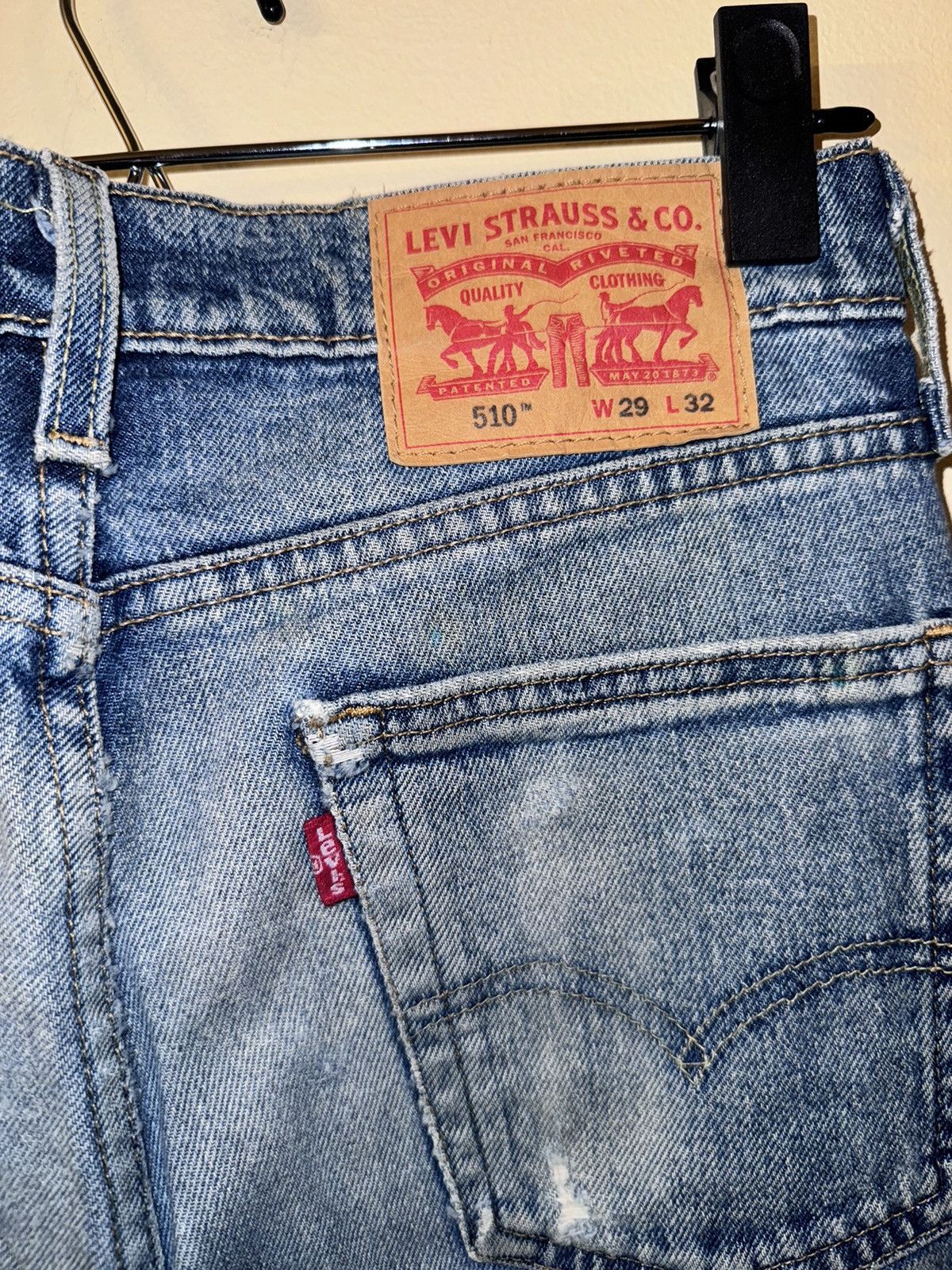Levi's Levi’s Men’s 510 Jeans, 29x32 Size US 29 - 3 Thumbnail