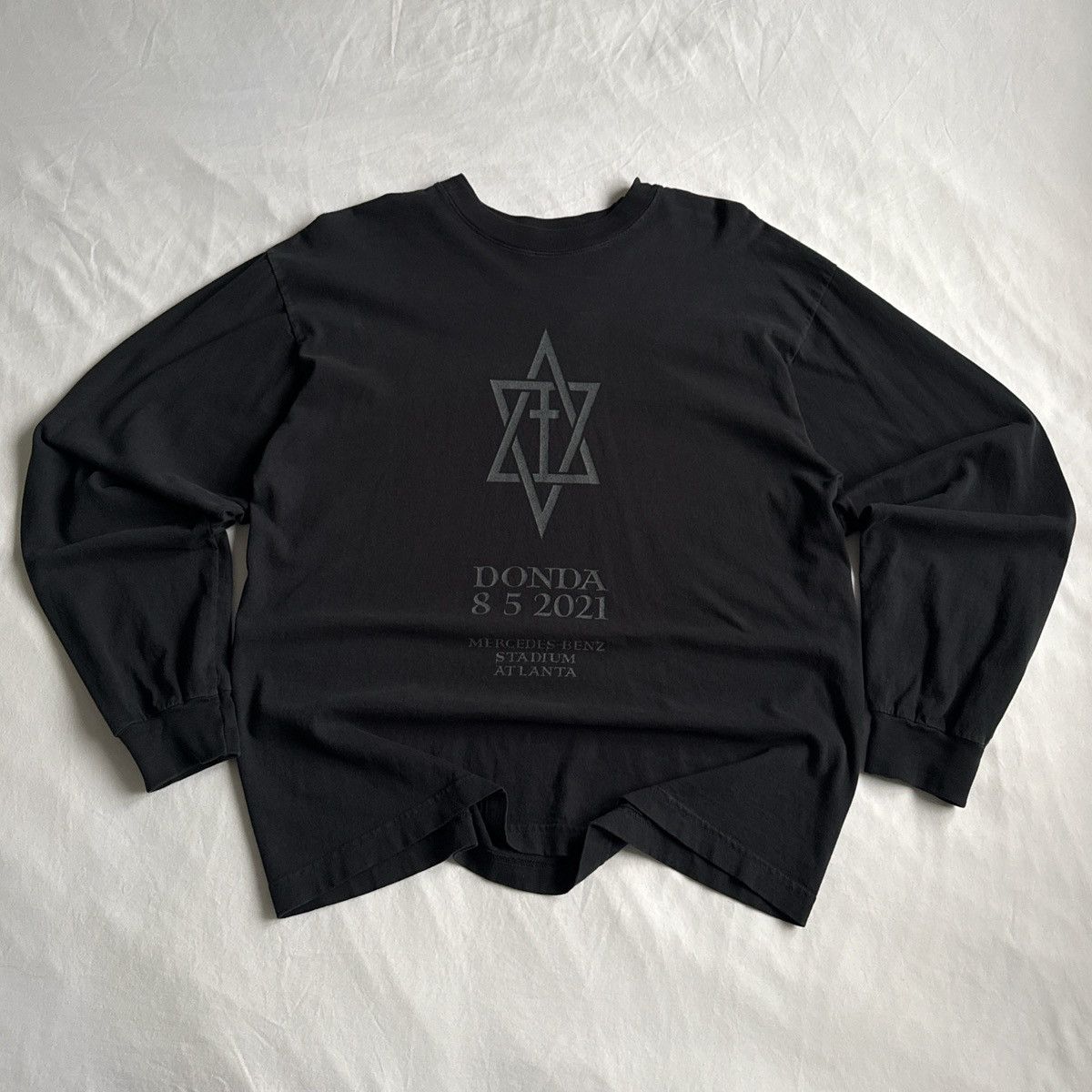 Kanye West Kanye West Donda August 5 Longsleeve Black M Size US M / EU 48-50 / 2 - 1 Thumbnail
