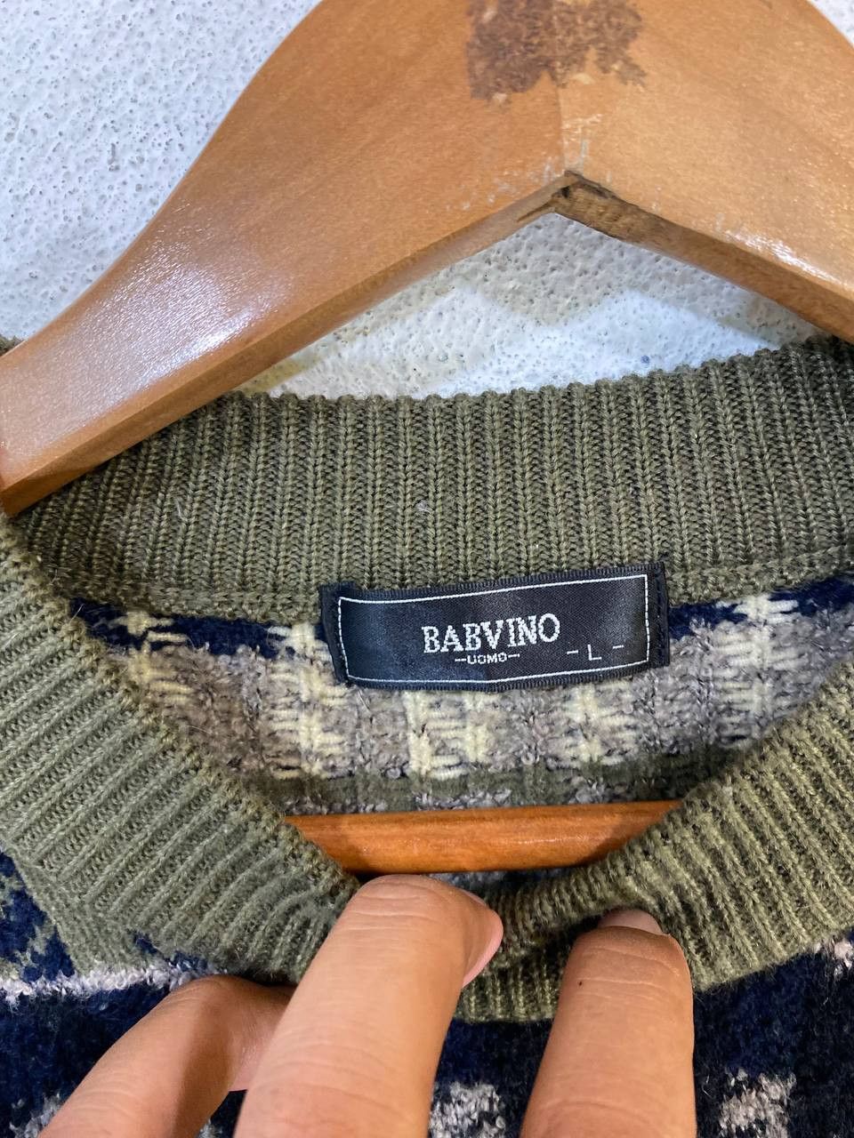 Japanese Brand vintage japanese brands knitwear very nice design Size US L / EU 52-54 / 3 - 4 Thumbnail