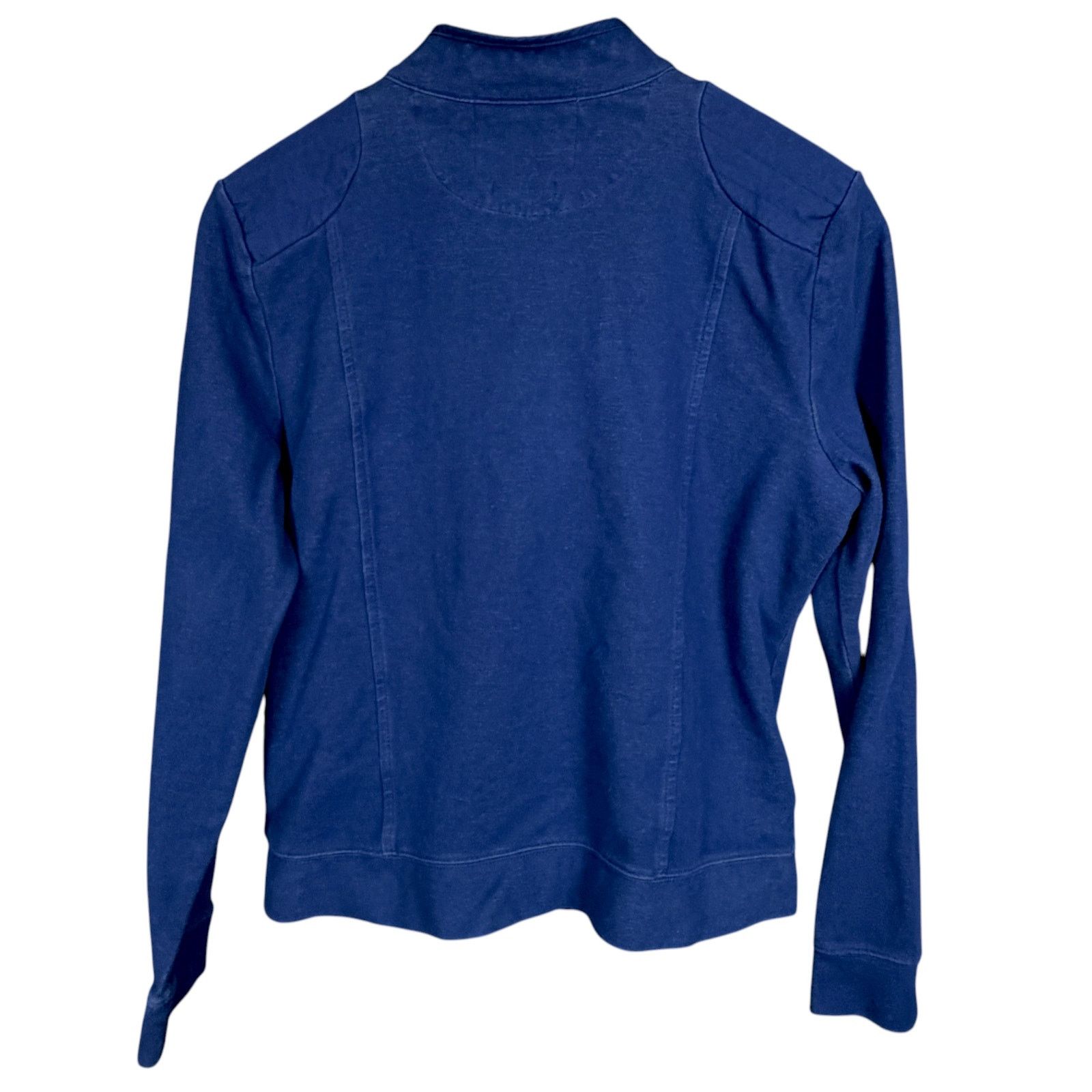Lauren Ralph Lauren Lauren Ralph Lauren Jacket Womens L Blue Cotton Motorcycle Size L / US 10 / IT 46 - 2 Thumbnail