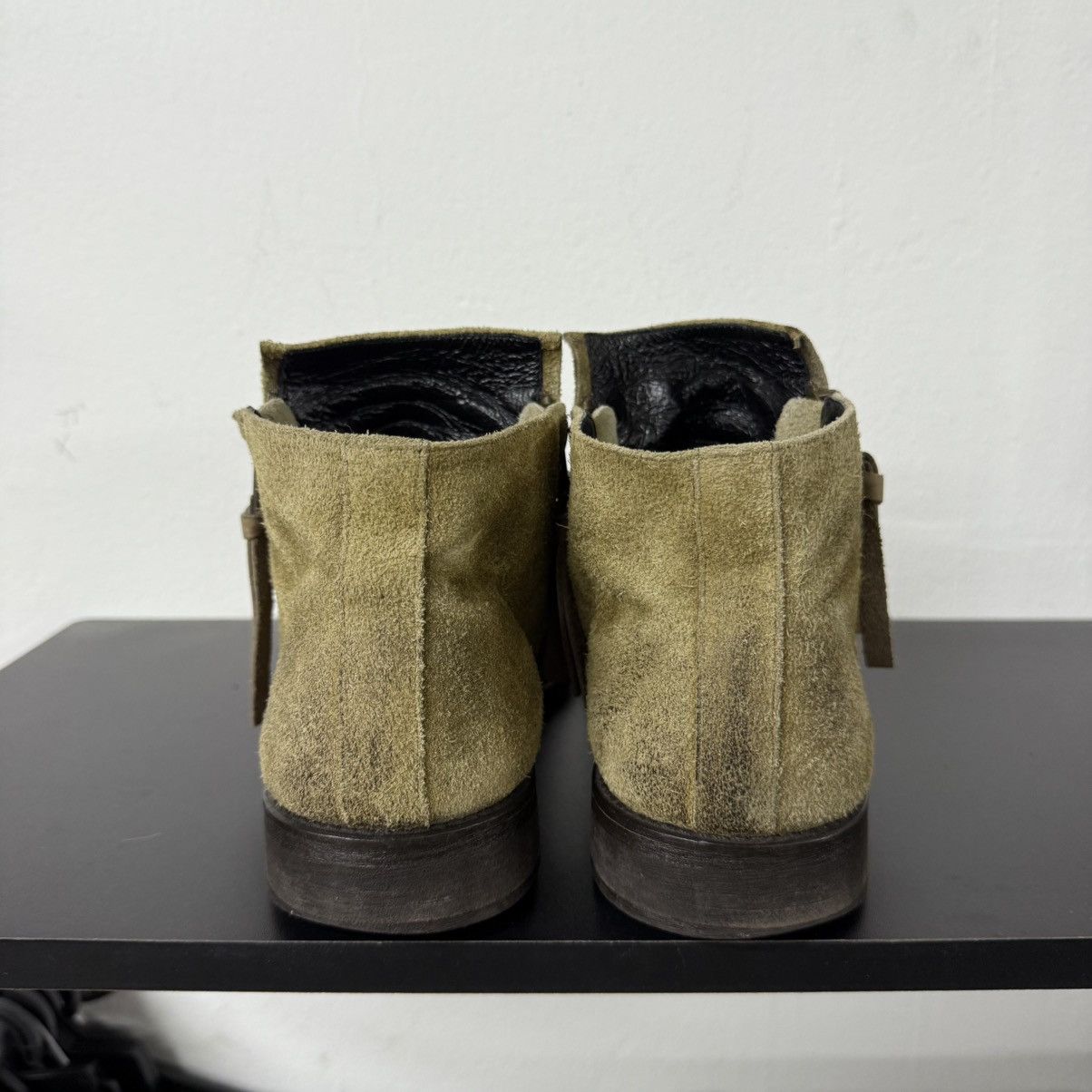 Hedi Slimane Argis Hedi Style Suede Zipper Boot Chelsea Size US 8 / EU 41 - 5 Thumbnail