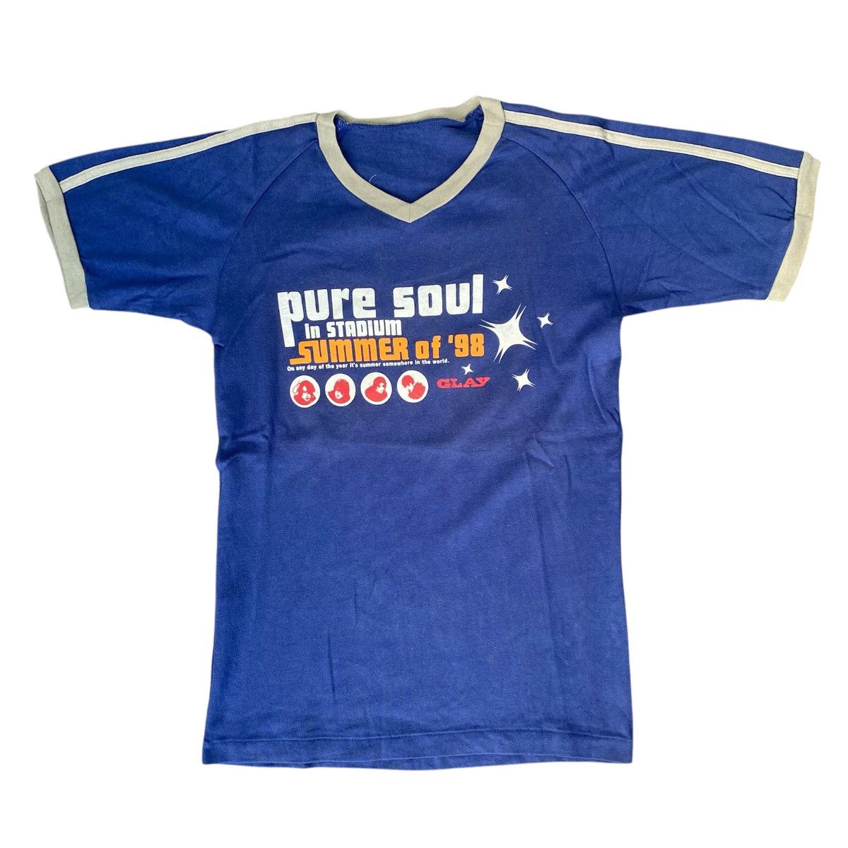 Band Tees Vintage Ringer tee Glay Band Puresoul Summertour 98 Size US S / EU 44-46 / 1 - 1 Thumbnail