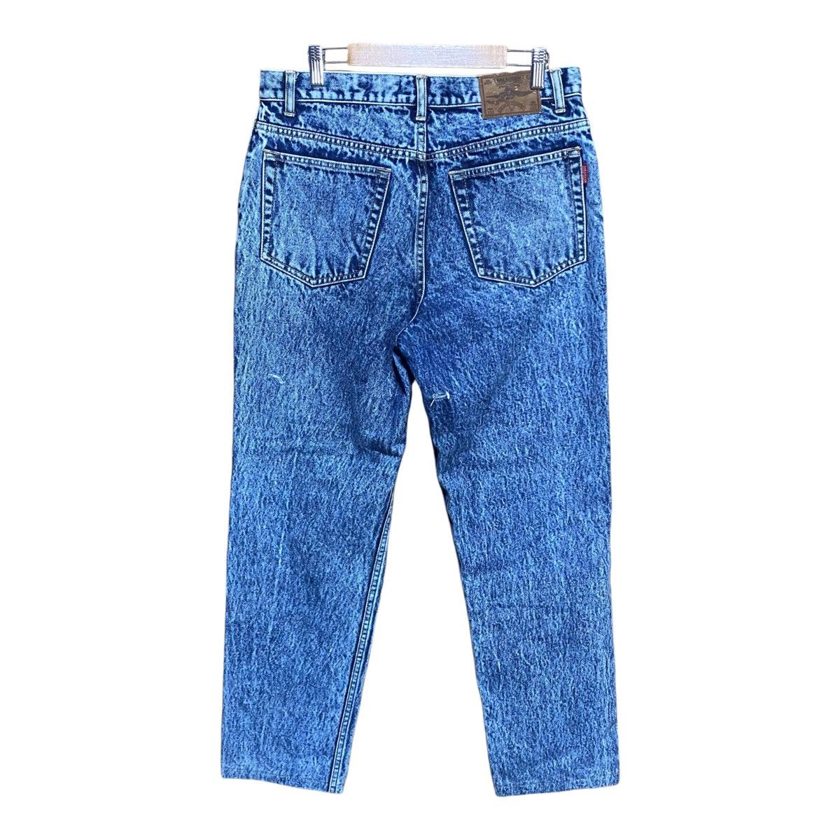 Japanese Brand × Vintage Vintage Gold Rush Distressed Acid Wash Mom Denim Jeans Men Size US 33 - 2 Thumbnail