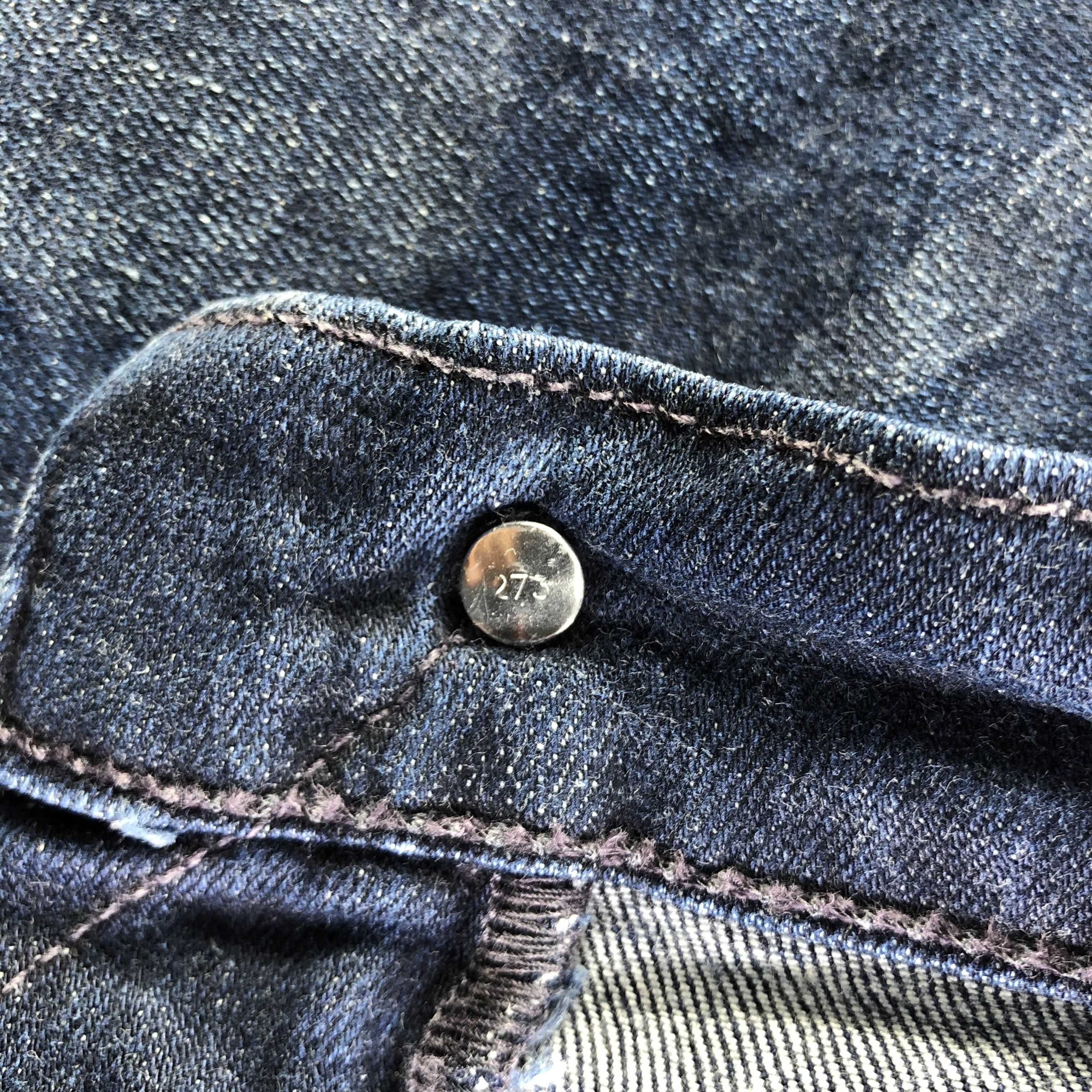 Levi's Vintage Blue Wash Levis 513 Jeans-J4196 Size US 32 / EU 48 - 9 Thumbnail