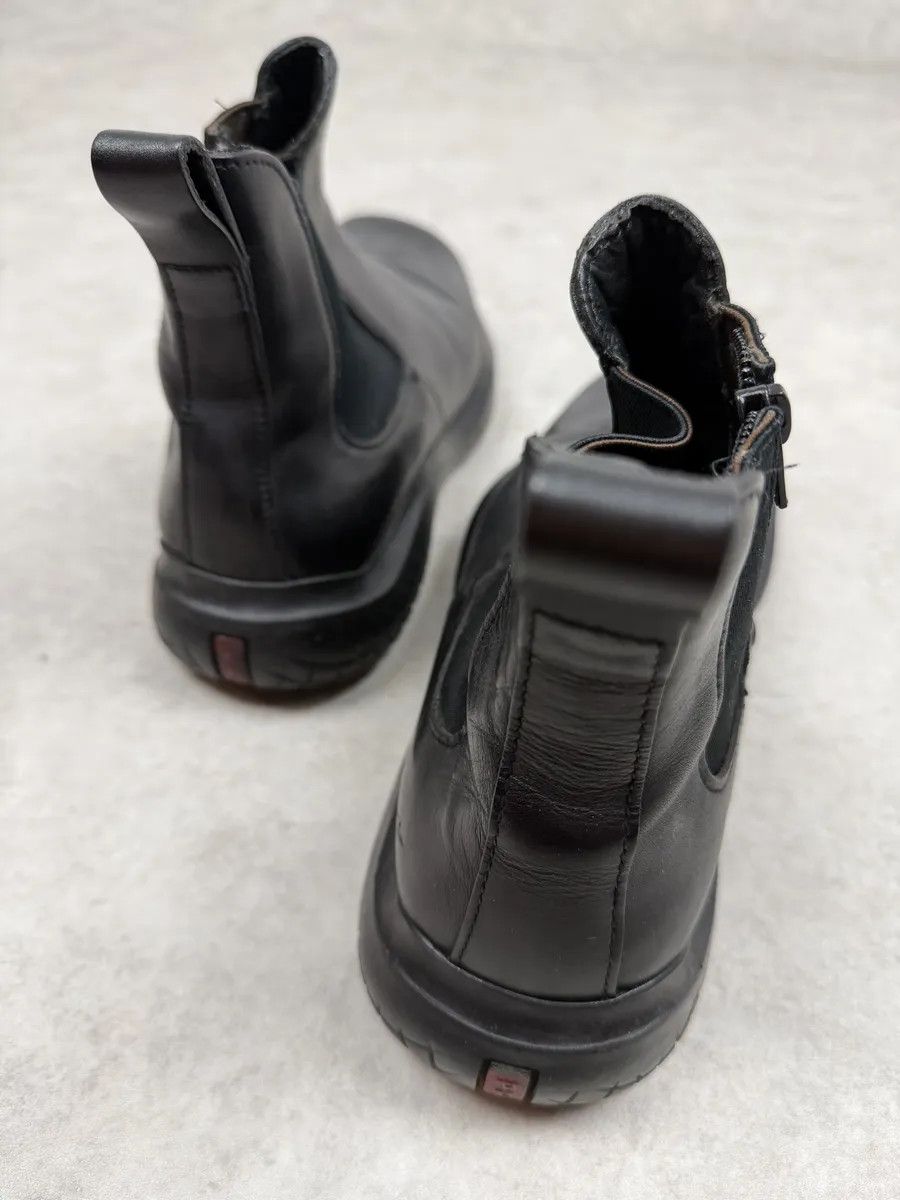 Prada AW1999 Prada Black Leather Vibram Sole Boots Size US 10 / EU 43 - 6 Thumbnail