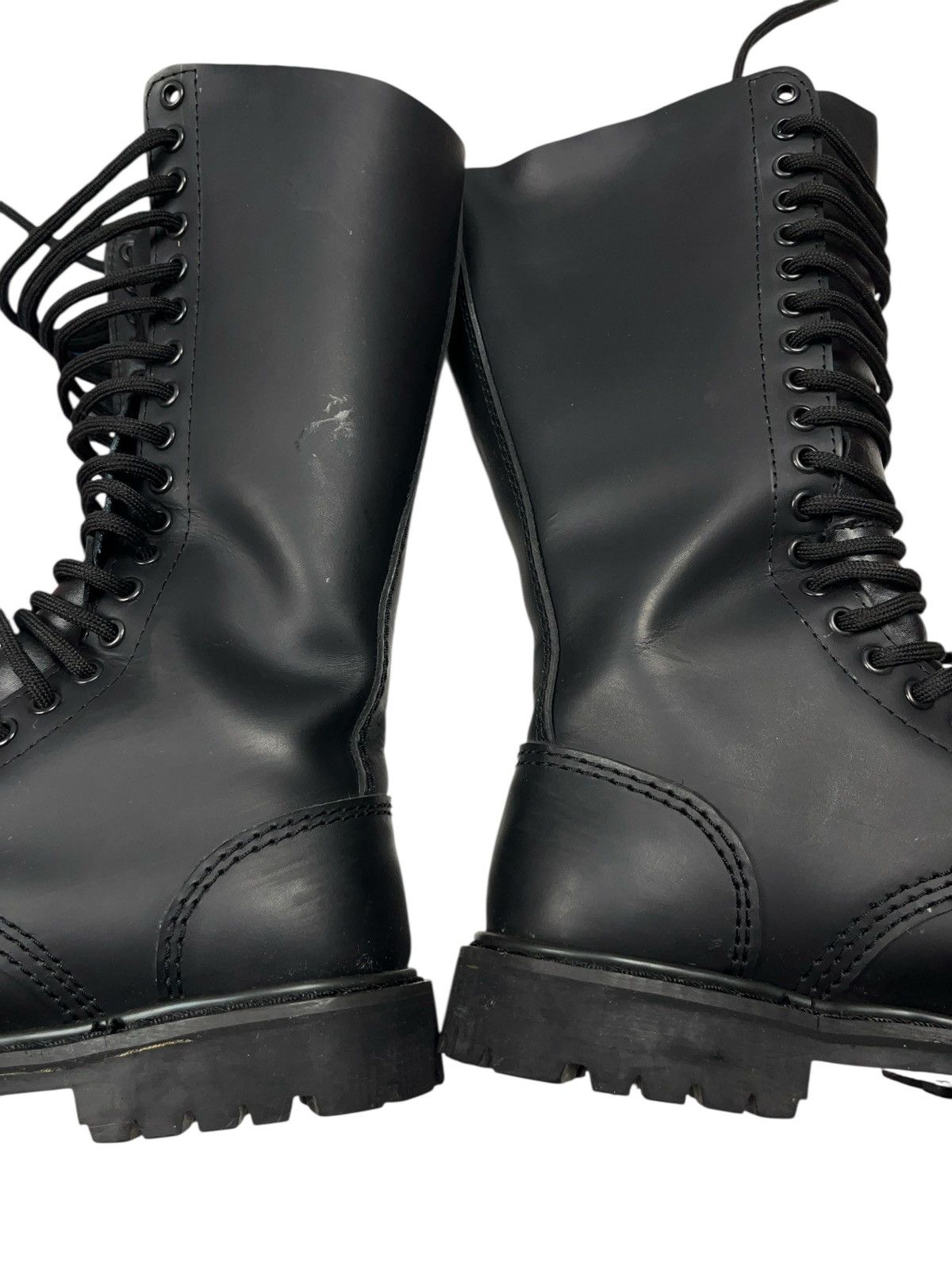 Undercover Vintage Undercover 20 Eye High Leather Combat Boot Steel Toe Size US 9 / EU 42 - 9 Thumbnail