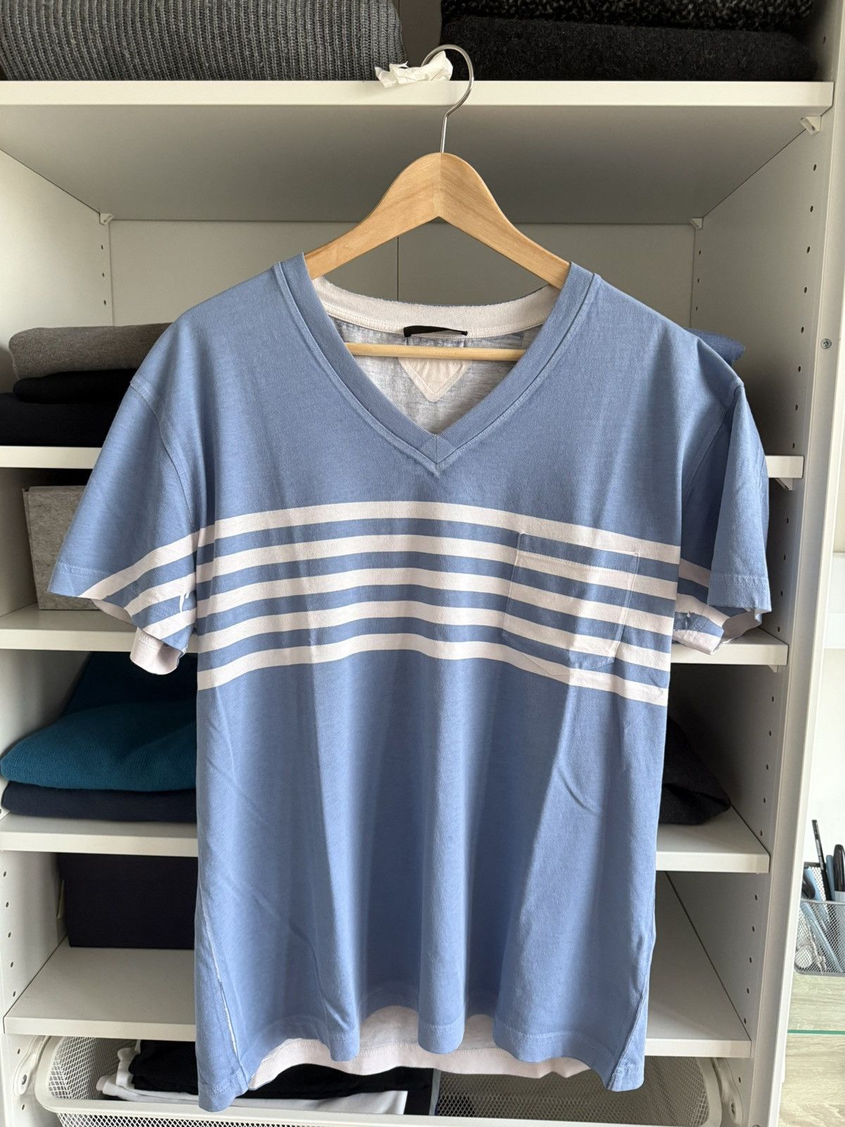 Prada Washed Prada tshirt Size US L / EU 52-54 / 3 - 2 Thumbnail