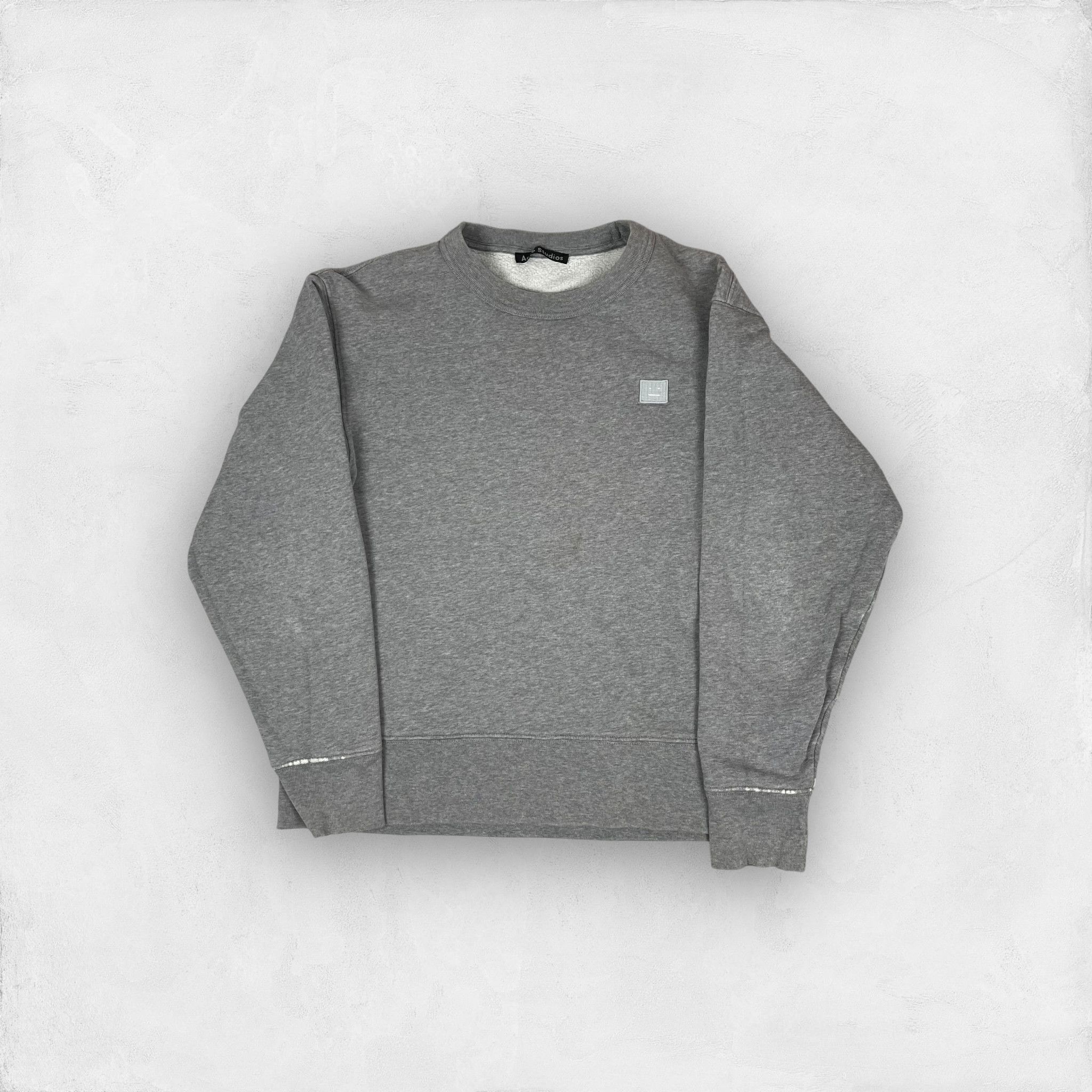 Acne Studios Logo good Sweatshirt - Grey XXS