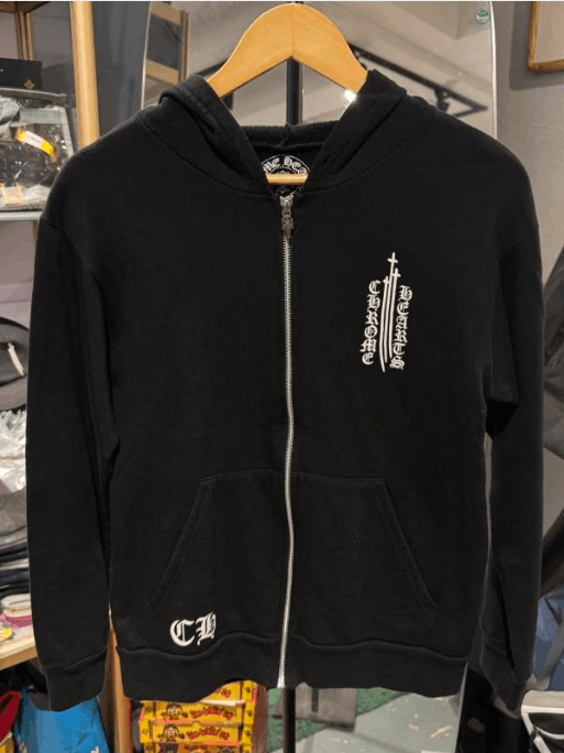 Chrome Hearts Chrome Hearts hooded sweatshirt / hoodie jacket Size US S / EU 44-46 / 1 - 1 Thumbnail