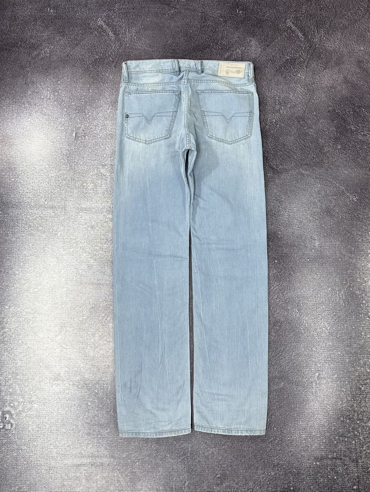 Diesel Diesel Waykee Regular Straight NWT Men’s Blue Denim Jeans Size US 30 / EU 46 - 2 Thumbnail