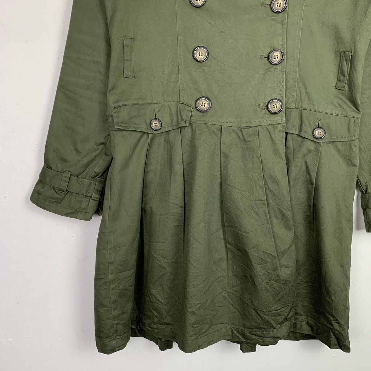 Designer × Japanese Brand × Vintage Japanese Brand Button Detailed Trench coat Size US M / EU 48-50 / 2 - 4 Thumbnail