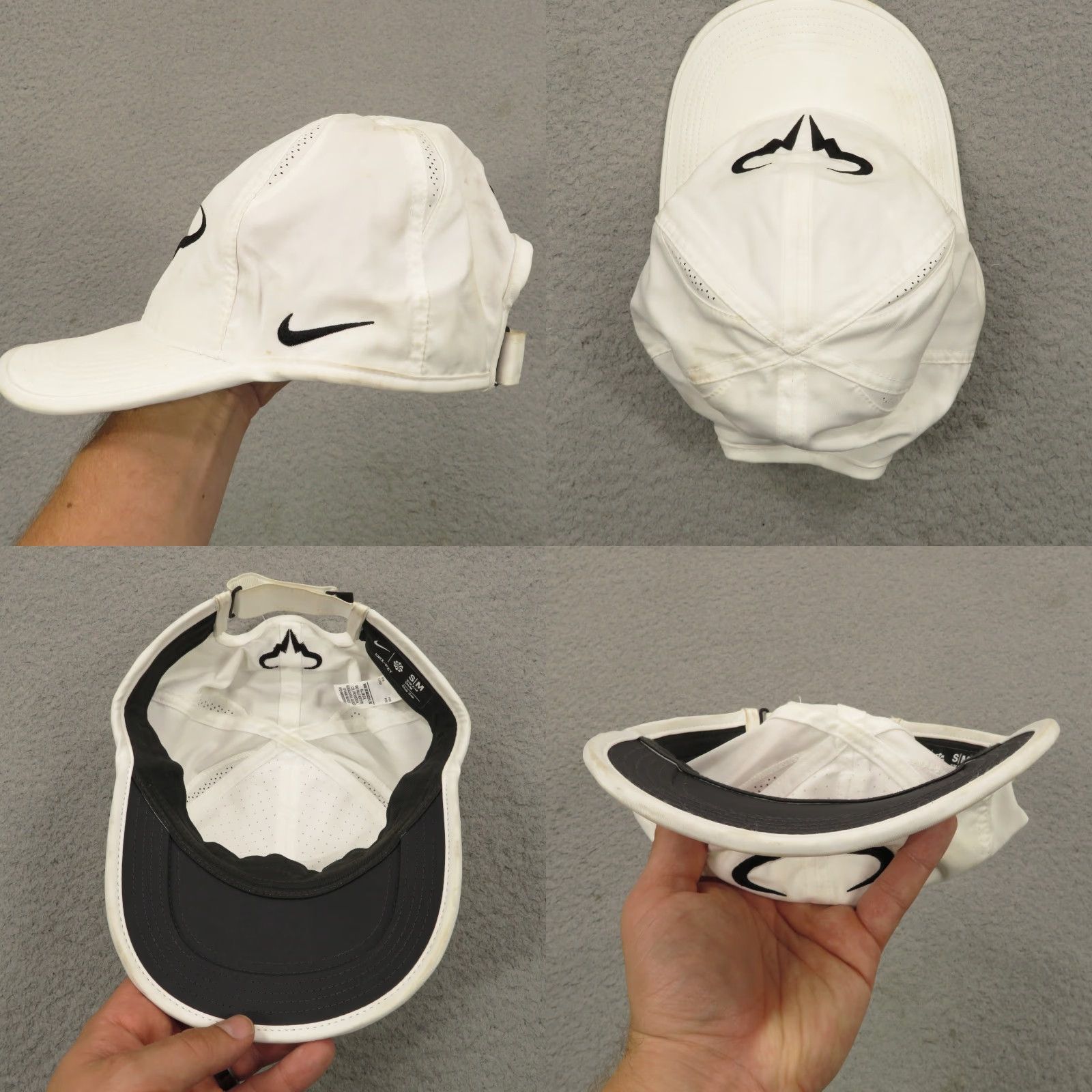 Nike VINTAGE: Nike Hat Strap Back Rafa S/M Rafael Nadal 2018 French Open Roland Garros Dri Fit Size ONE SIZE - 8 Thumbnail