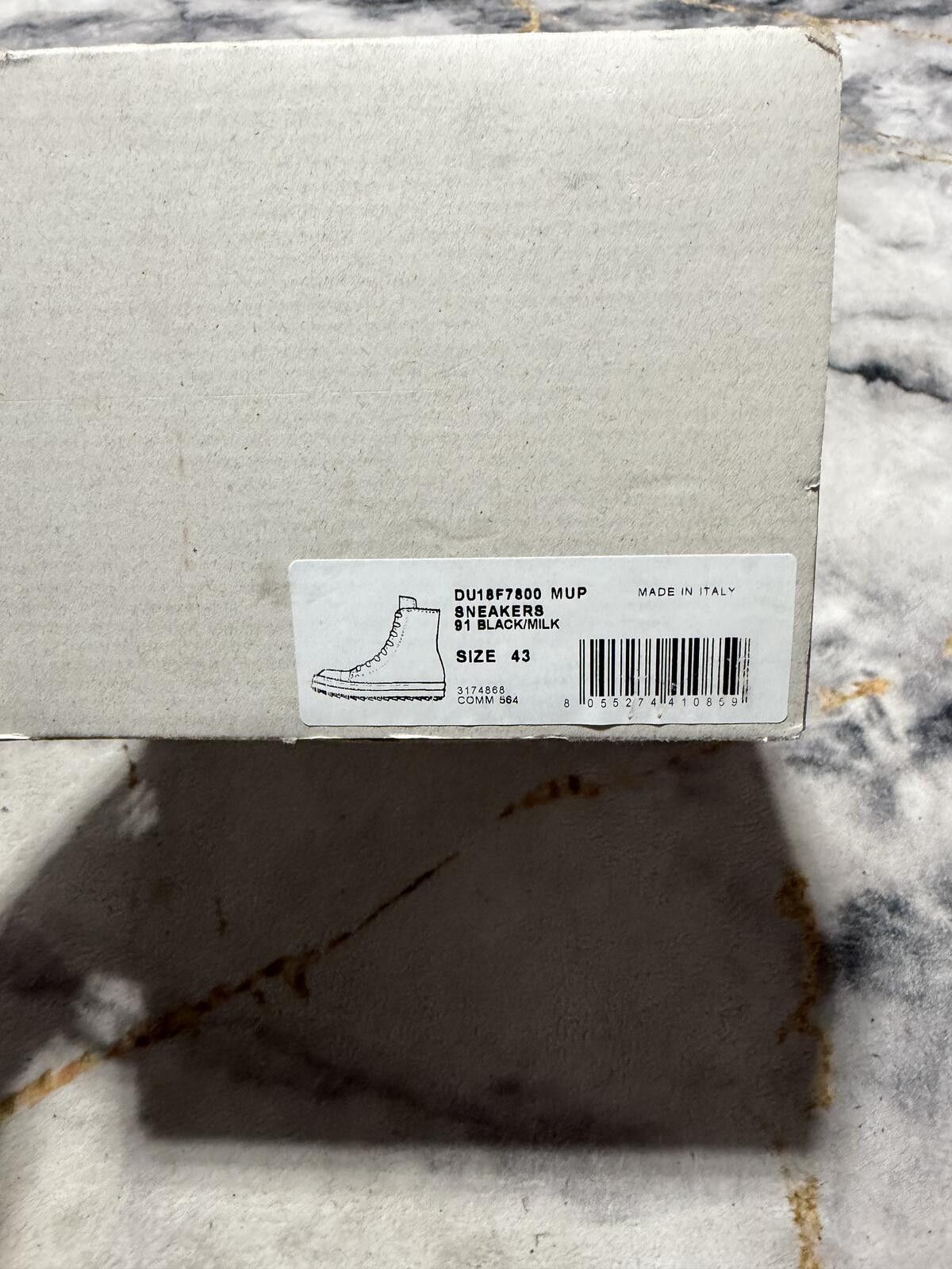 Rick Owens Rick Owens DRKSHDW Nylon Highs Black - Sz 10M Size US 10 / EU 43 - 8 Thumbnail