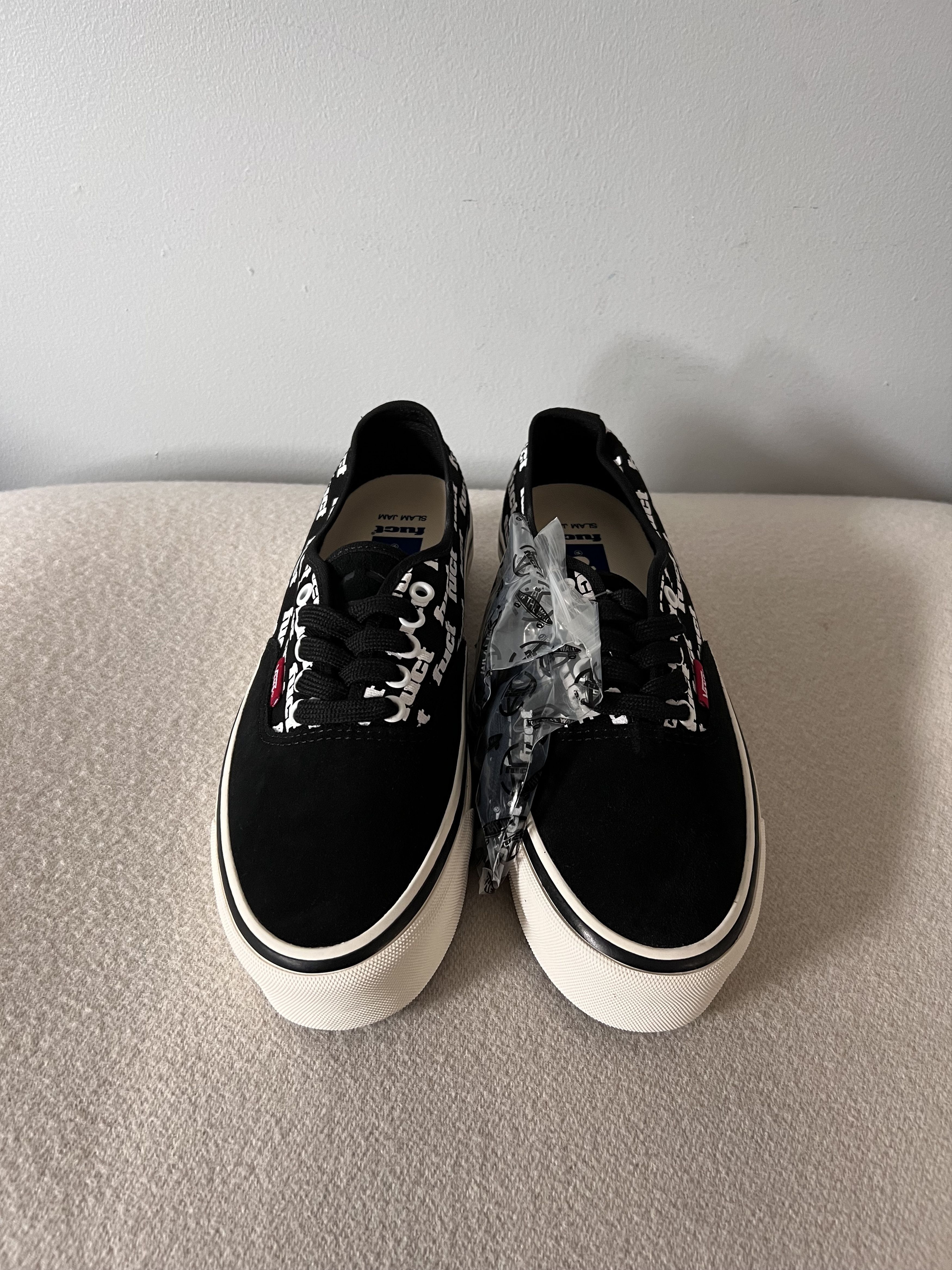 FUCT × Slam Jam × Vans Fuct Vans Lx Authentic Reissue 44 in Black Size US 8.5 / EU 41-42 - 4 Thumbnail