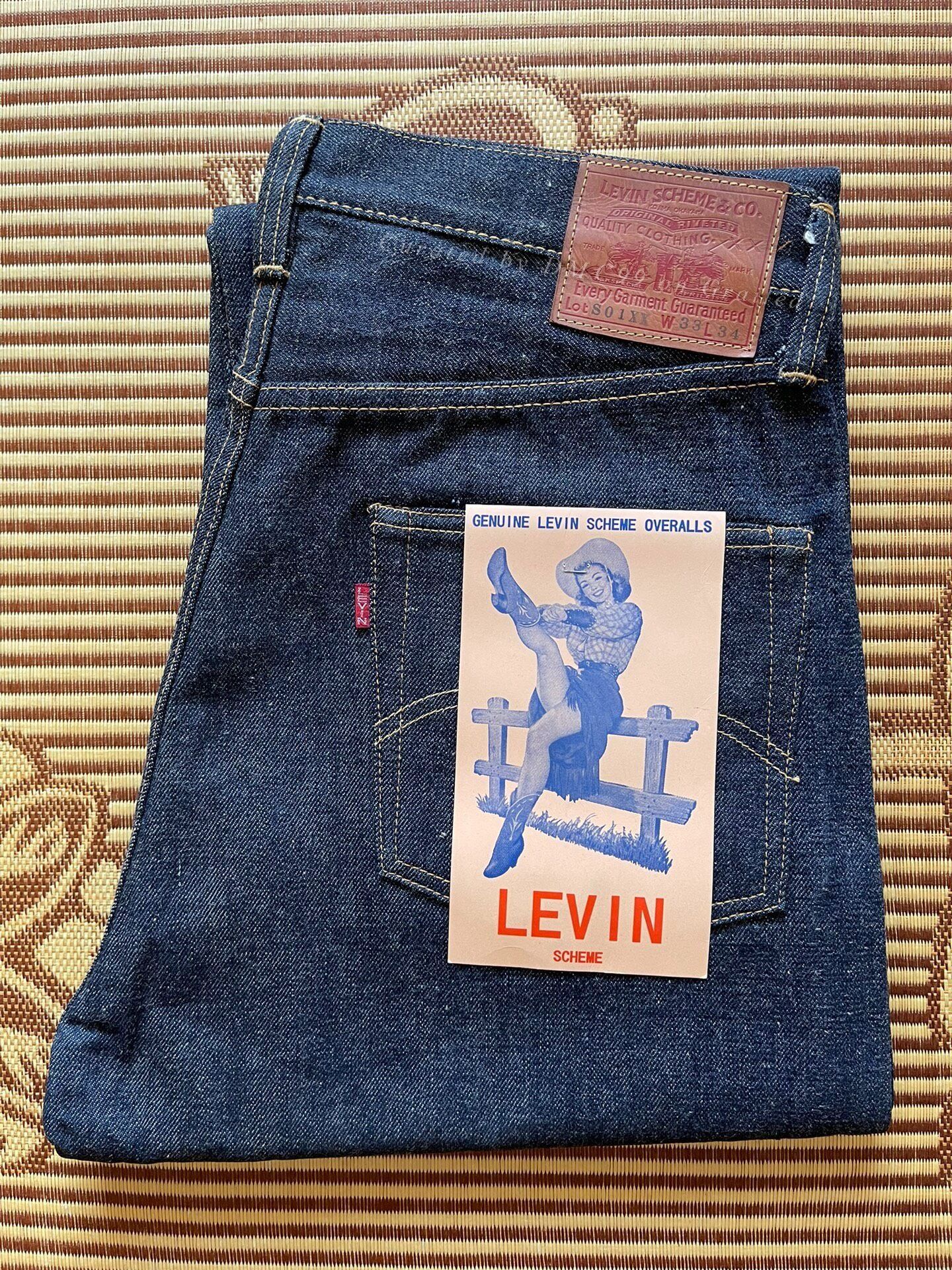 Hender Scheme Levin Scheme 501xx Denim Jeans W33 Size US 33 - 1 Thumbnail