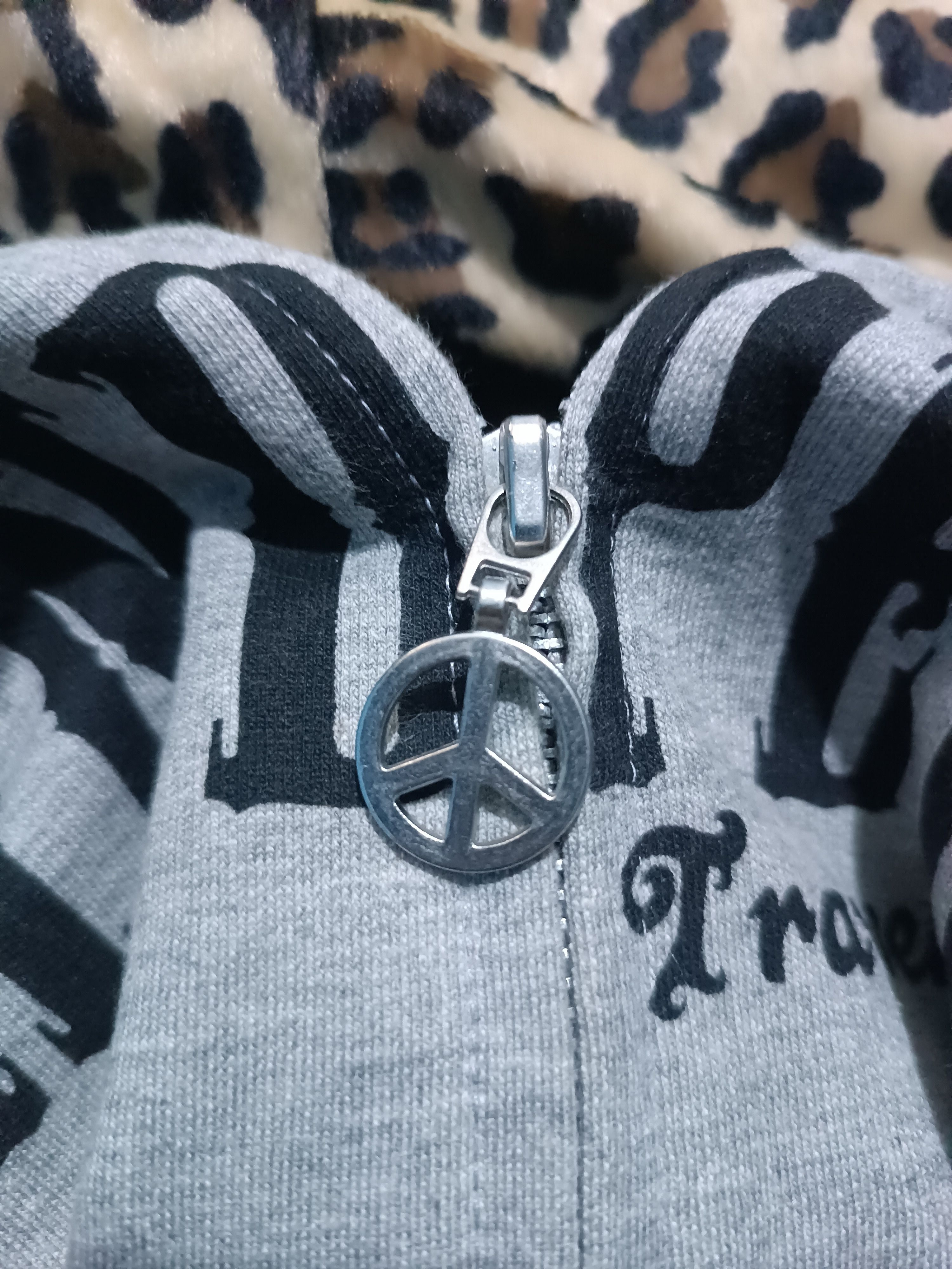 Japanese Brand Y2K Hoodie Sweater Zip Up Poem Subculture Punk Grunge Size M / US 6-8 / IT 42-44 - 5 Thumbnail