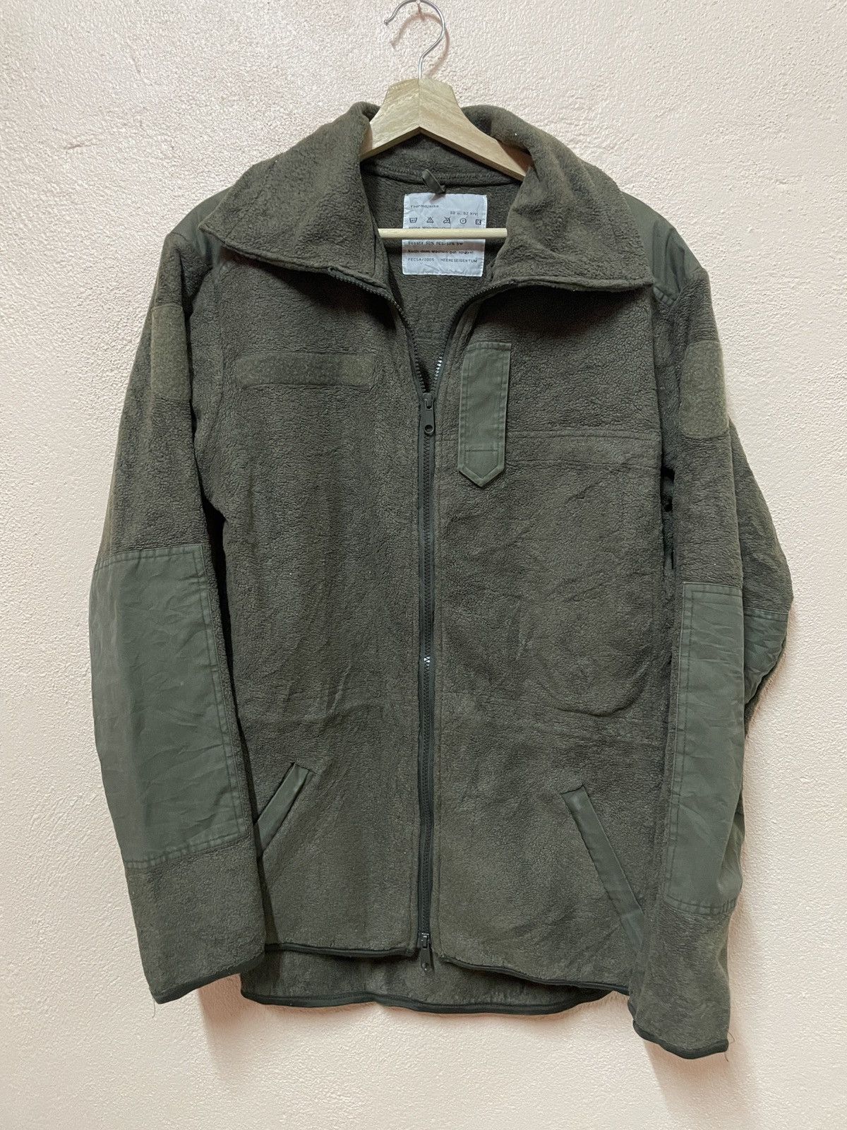 Vintage FESCA 05 HEERESEIGENTUM THERMO JACKE FLEECE JACKET #8040-198 Size US M / EU 48-50 / 2 - 2 Thumbnail